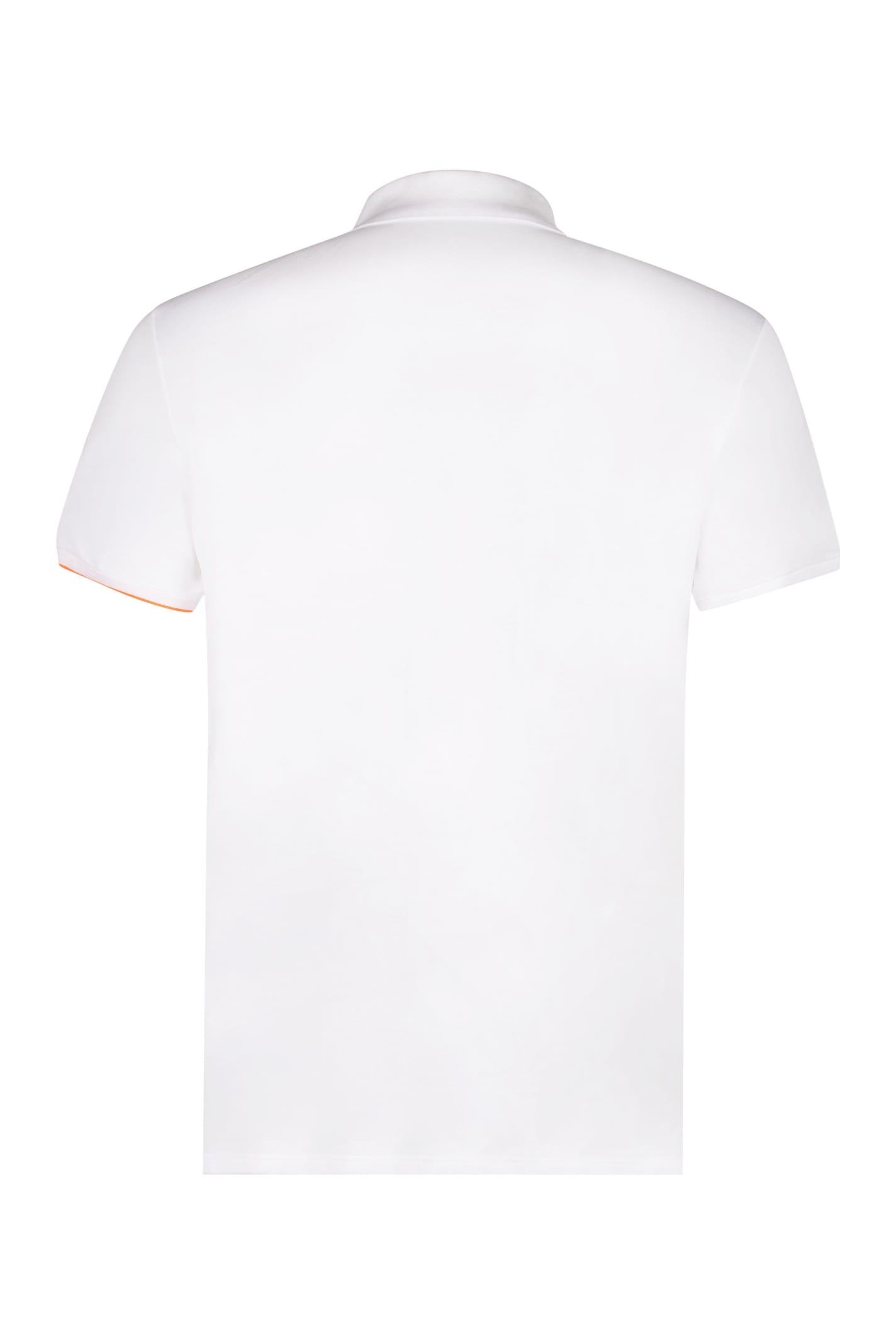 Shop Rrd - Roberto Ricci Design Short Sleeve Polo Shirt In White