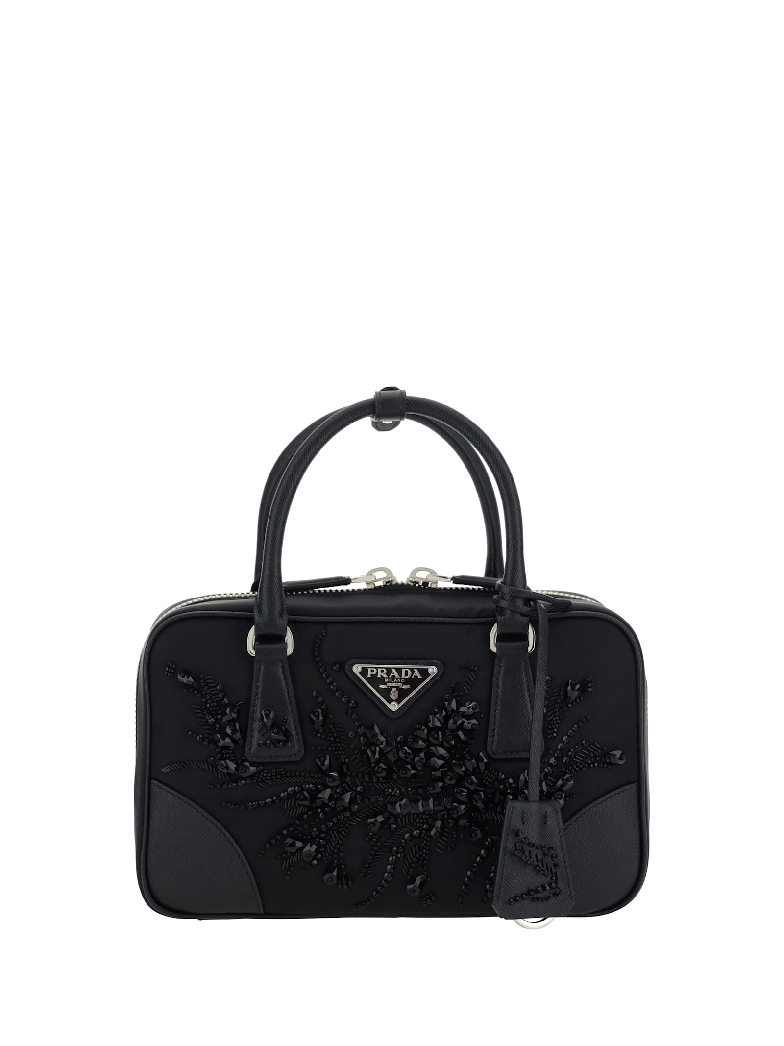 Shop Prada Shoulder Bag In Nero 1