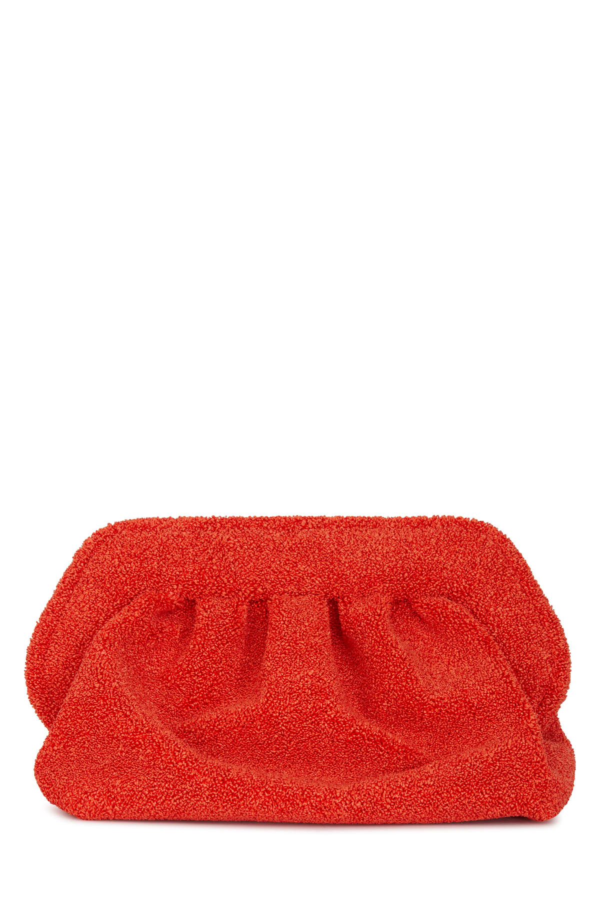 Shop Themoirè Borse Clutch In Apricot