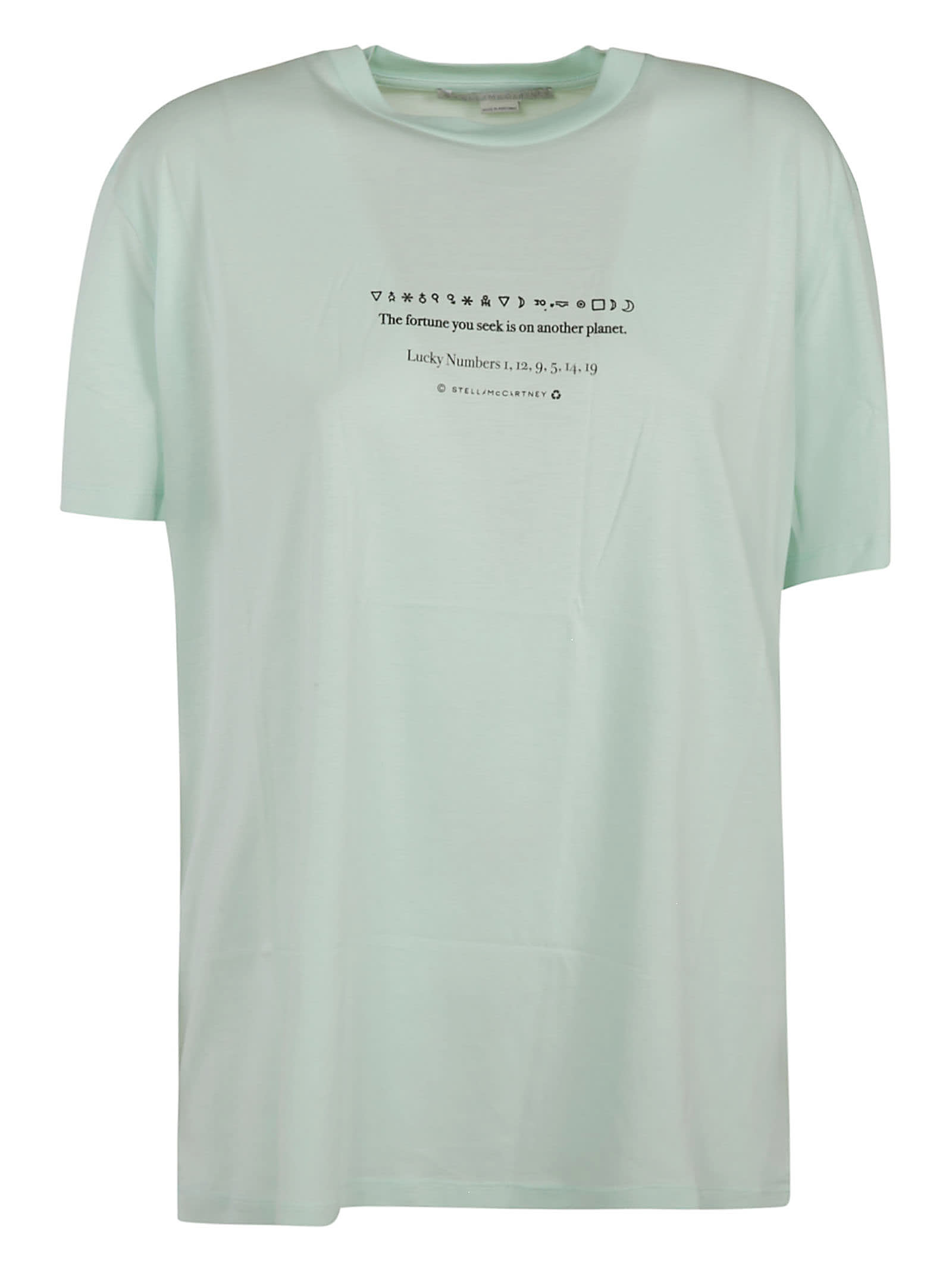 STELLA MCCARTNEY LUCKY NUMBERS T-SHIRT,381701SNW723902