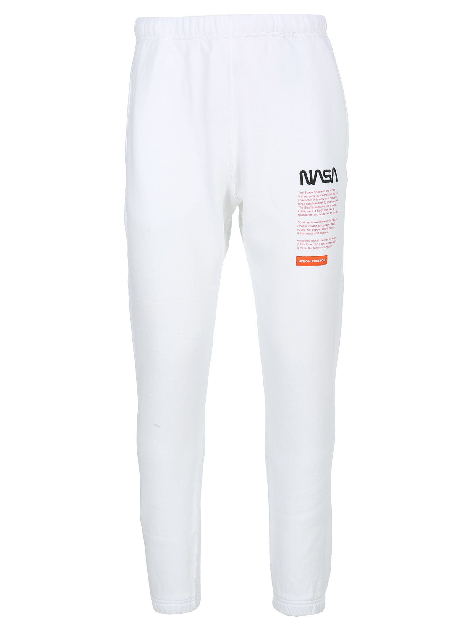 nasa sweatpants white