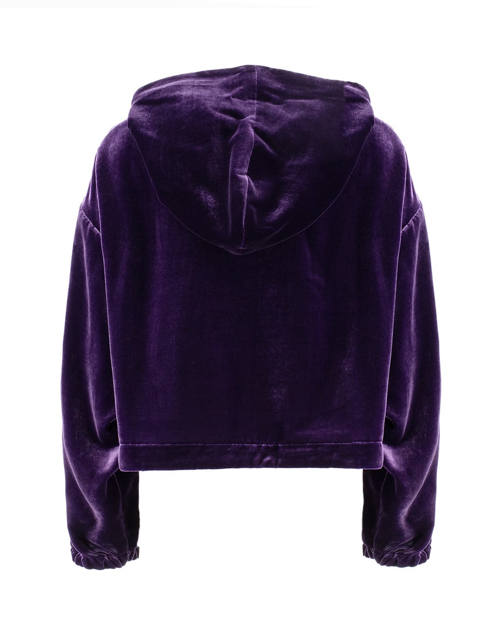 Shop Aspesi Hoodie In Purple