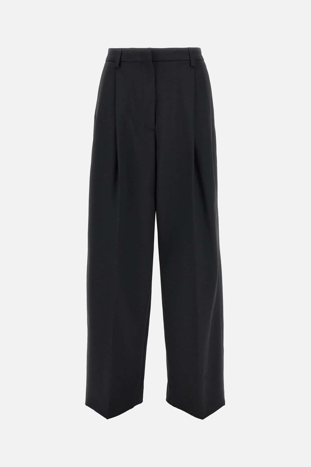 Wool Blend Trousers