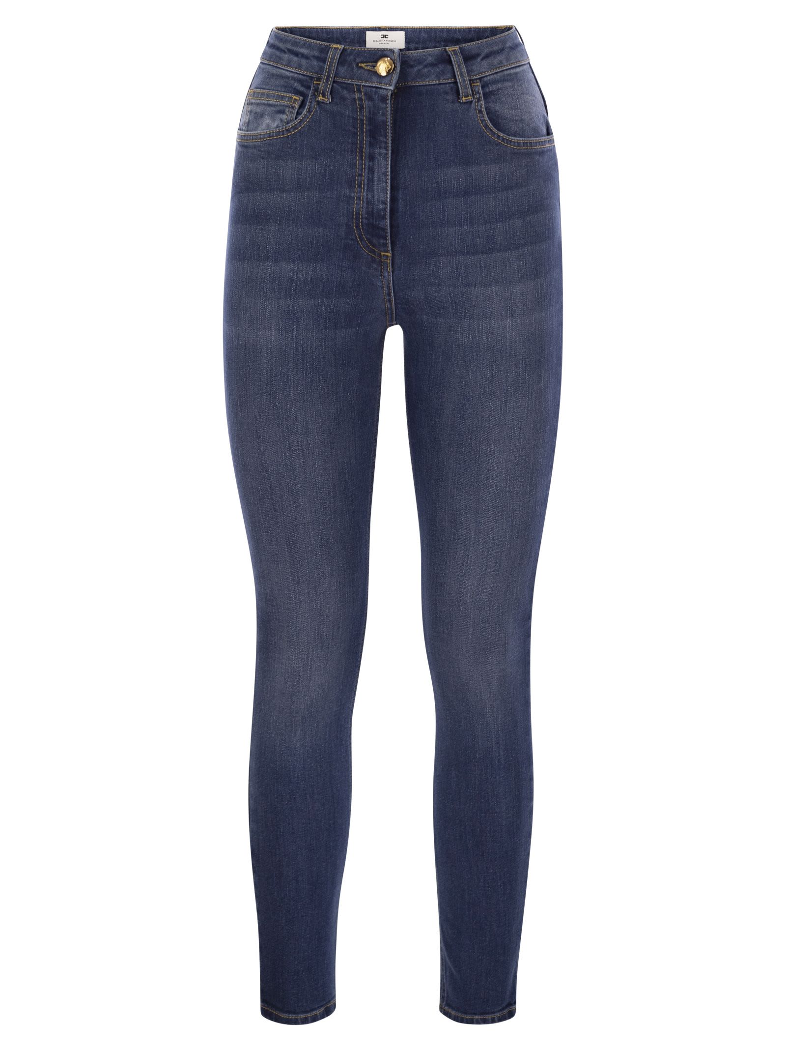 Stretch Cotton Skinny Jeans