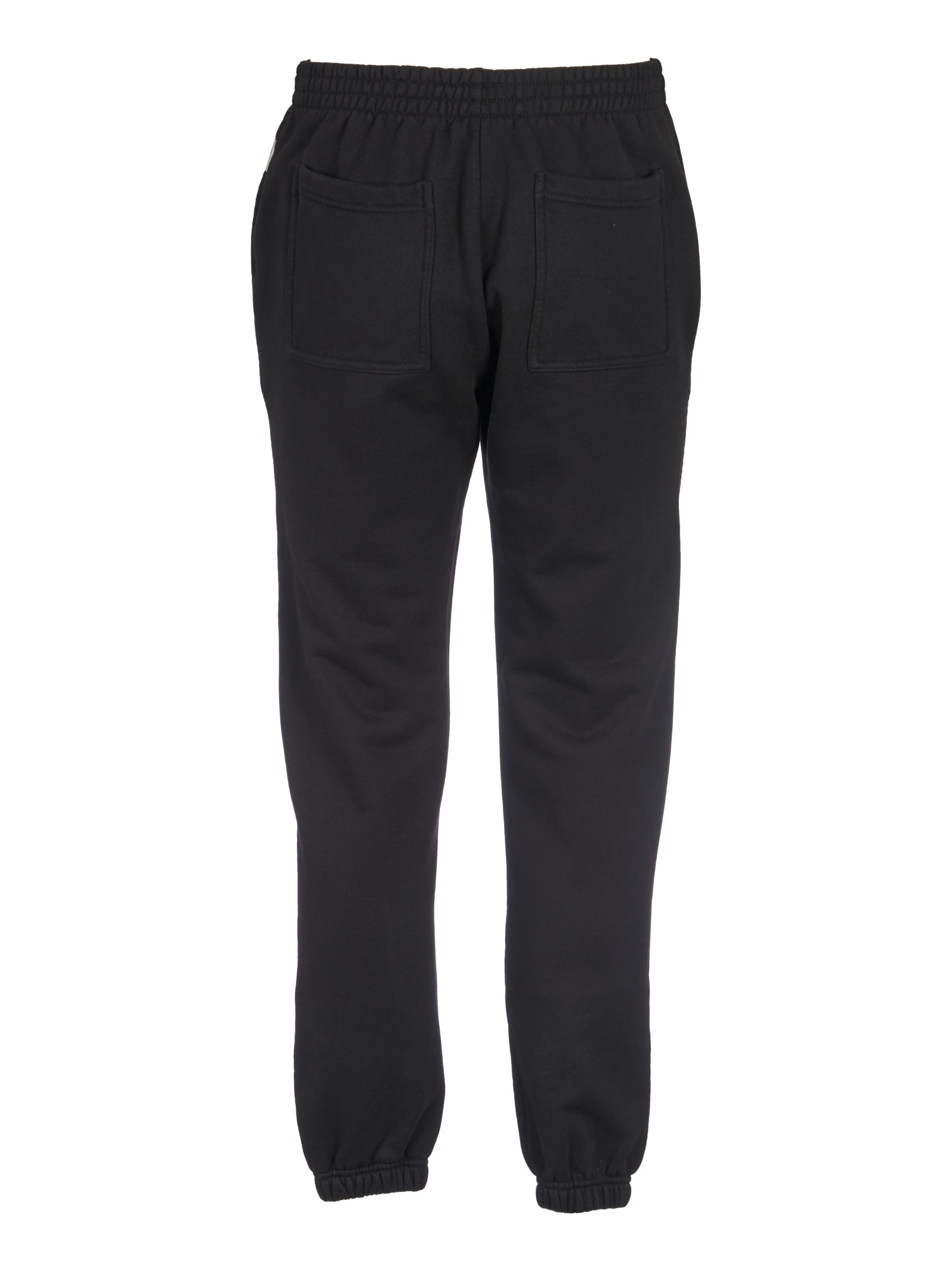 Shop Represent Logo Track Pants In Nero