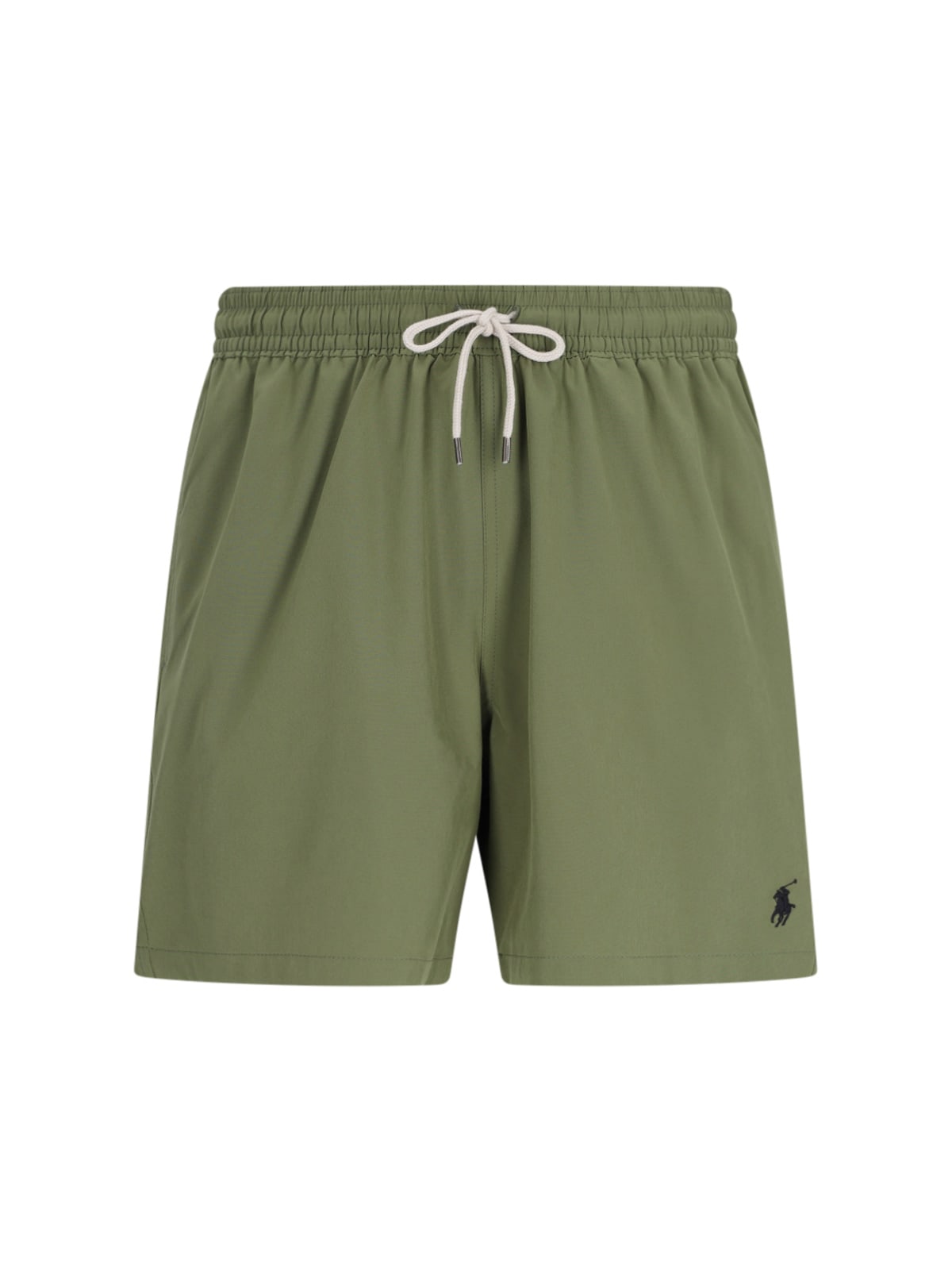 Shop Polo Ralph Lauren Traveler Swim Shorts In Green