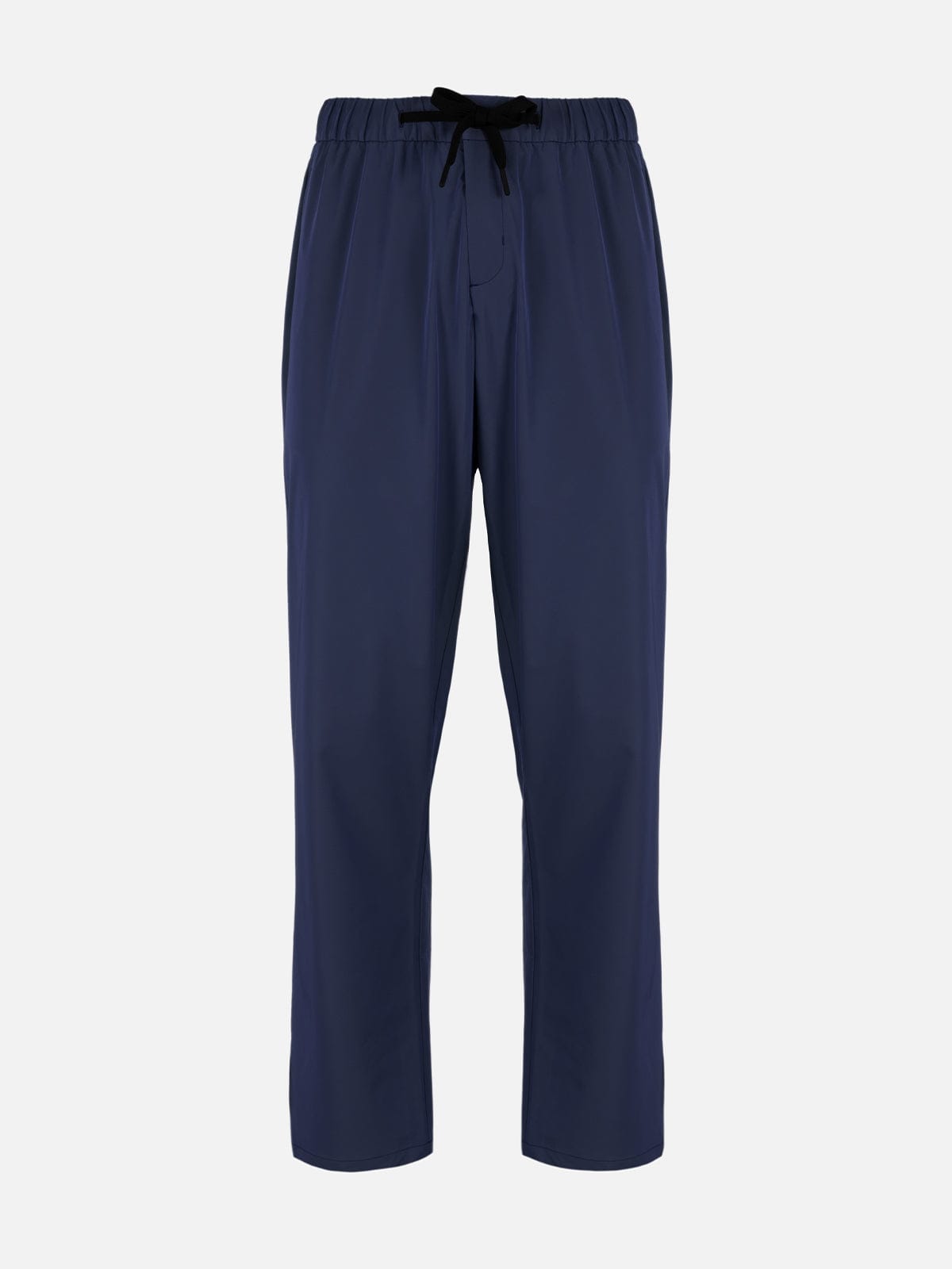 Mc2 Saint Barth Man Navy Blue Casual Pants Porter In Blue