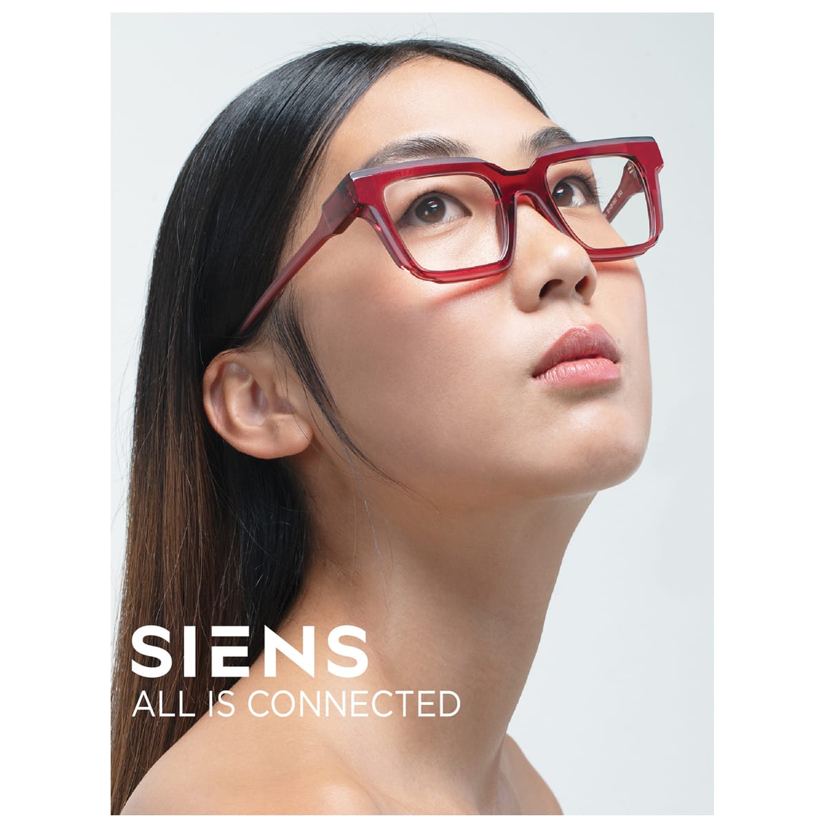 Siens Creature 116 003 Bordeaux Trasparente Glasses