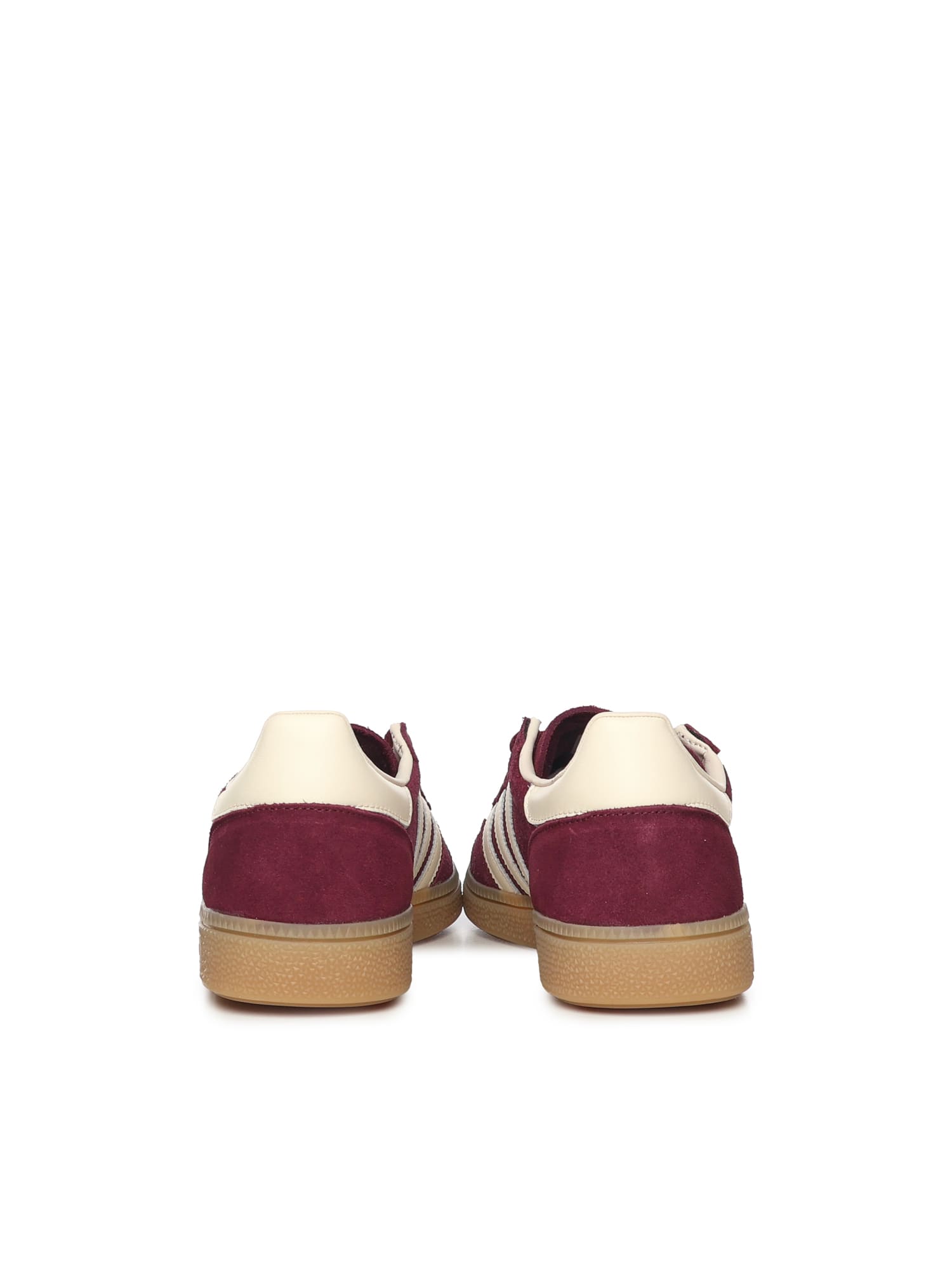 Adidas Originals Maroon Handball Spezial Womans Sneakers In Burgundy
