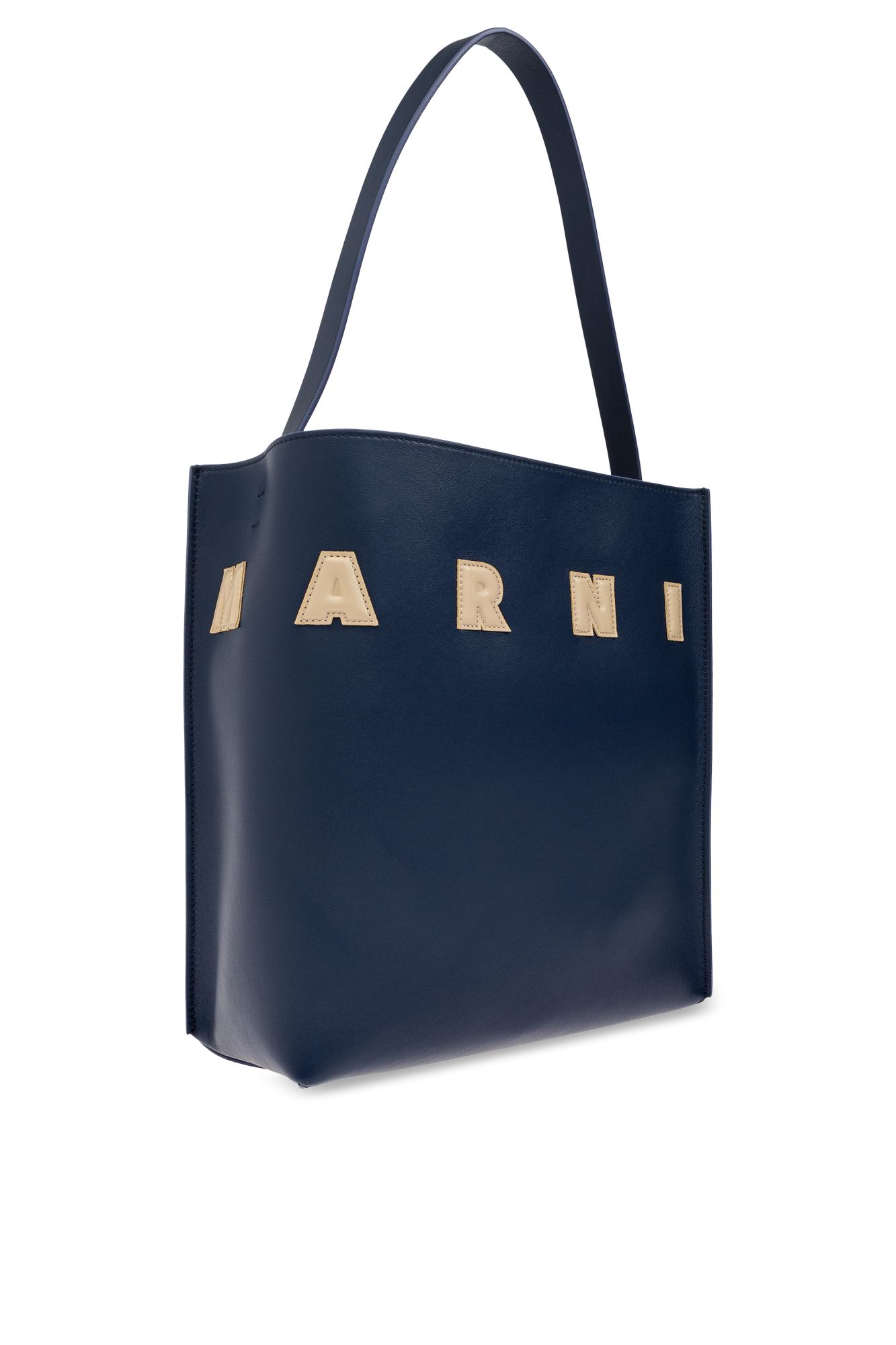 Marni Shopper Type Bag In Blue