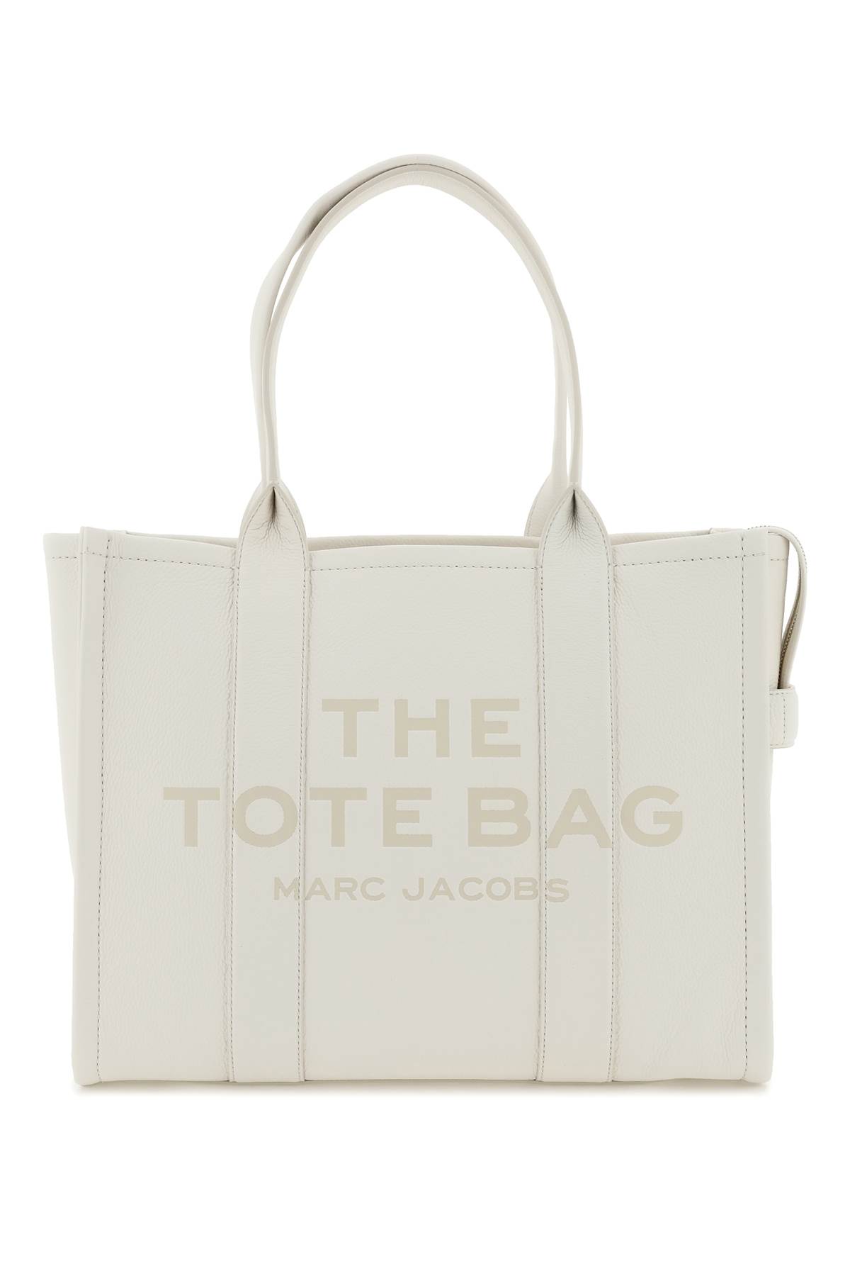 Marc Jacobs The Leather Large Tote Bag In White