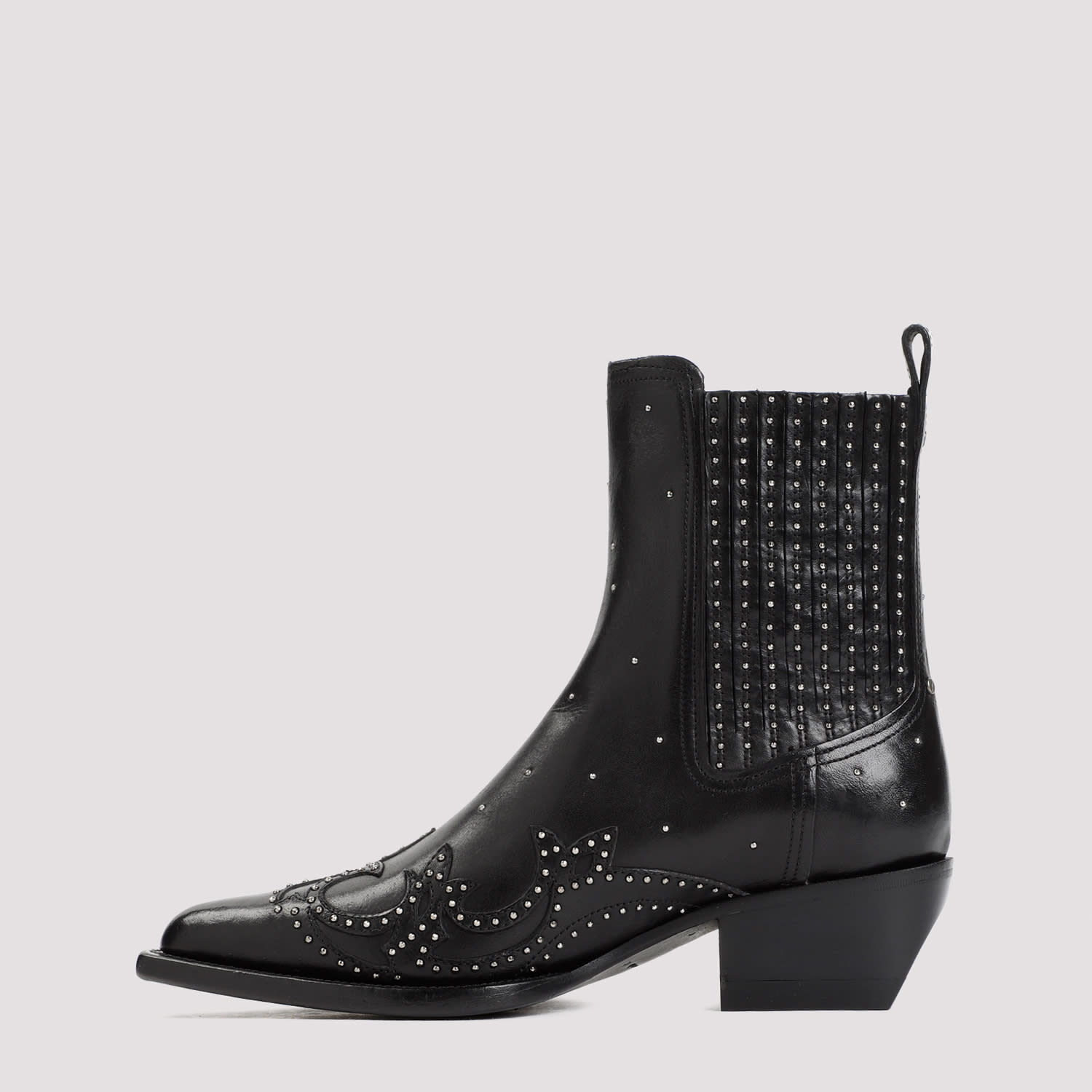 Shop Golden Goose Debbie Beatles Boots In Black