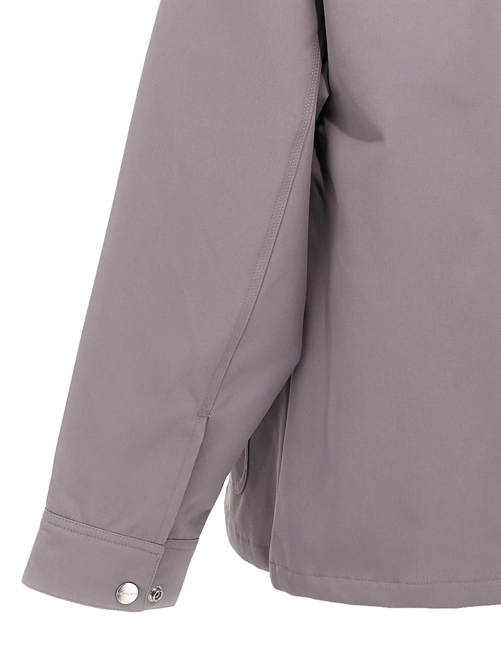 Carhartt Omens Yosemite Clapton Patch-pockets Relaxed-fit Woven Jacket In Purple