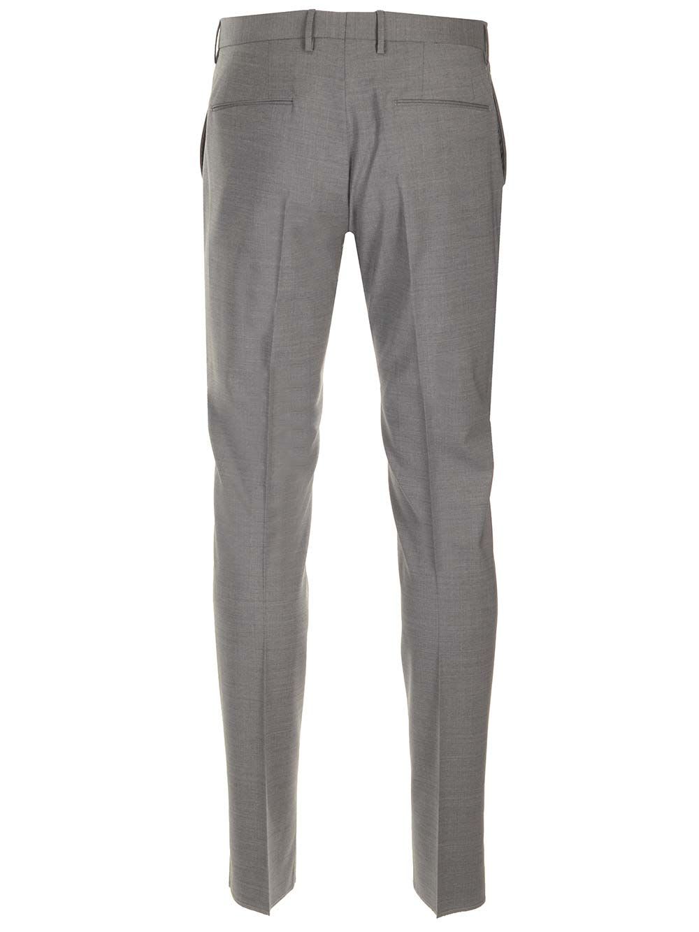 Shop Tagliatore Classic Trousers In Grey