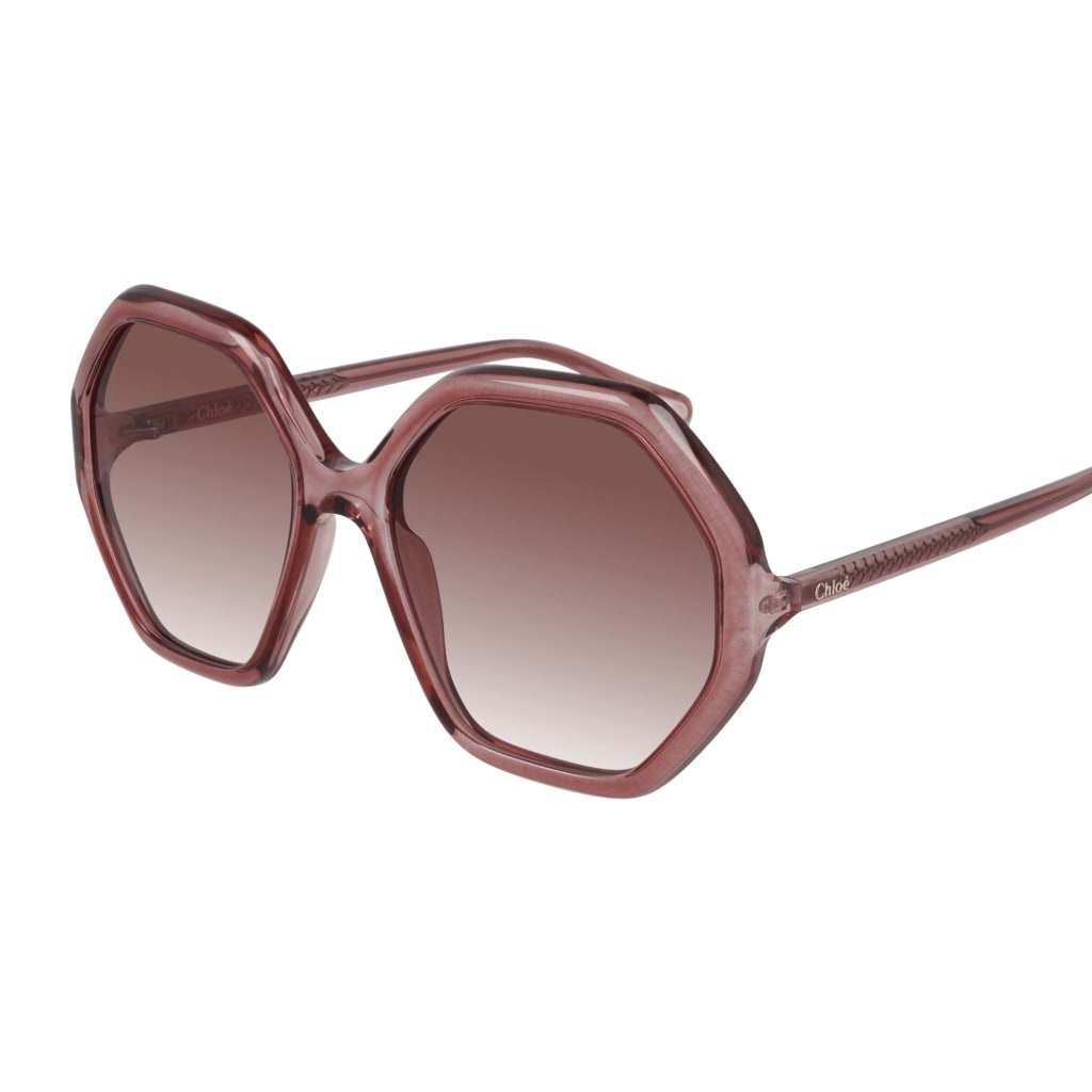 Chloé Ch0008s 003 Sunglasses In Pink