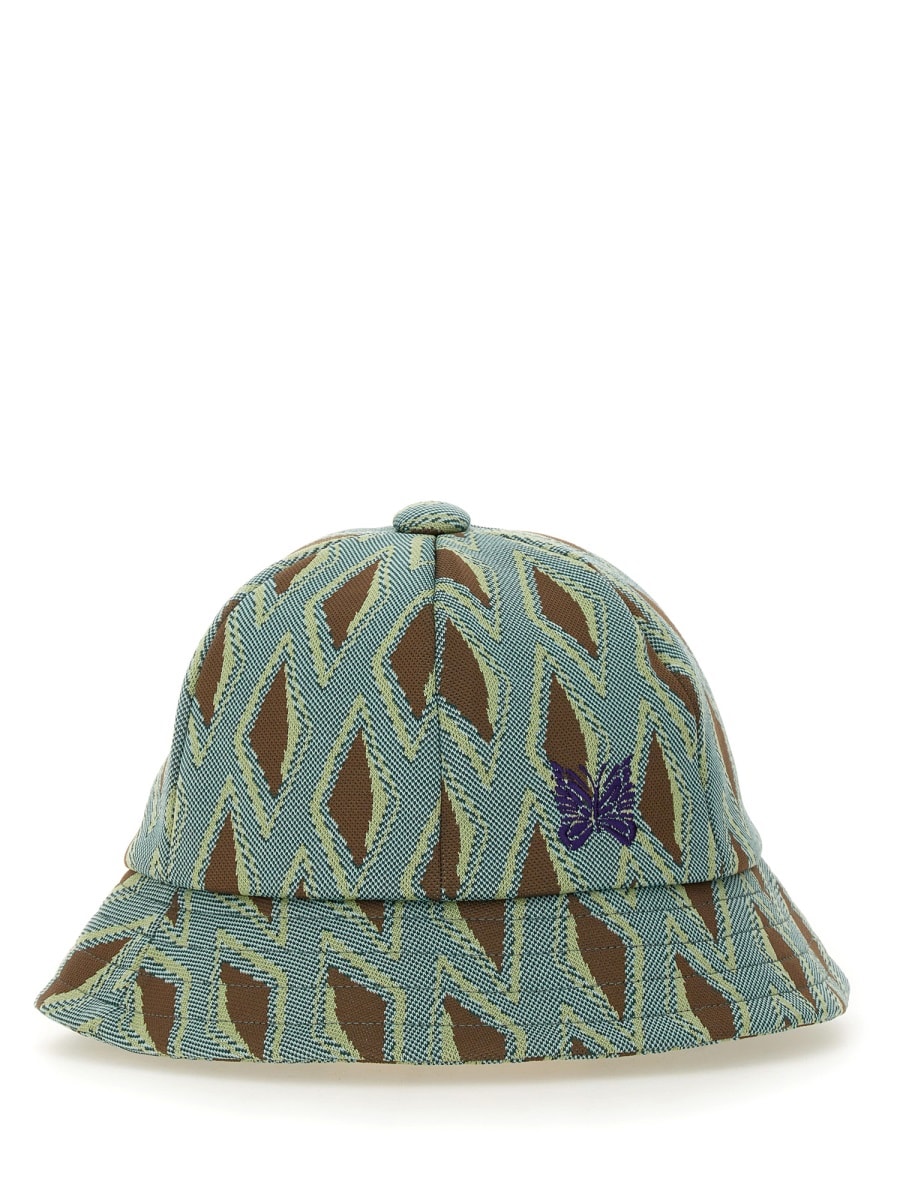 Shop Needles Hat With Print In Azure