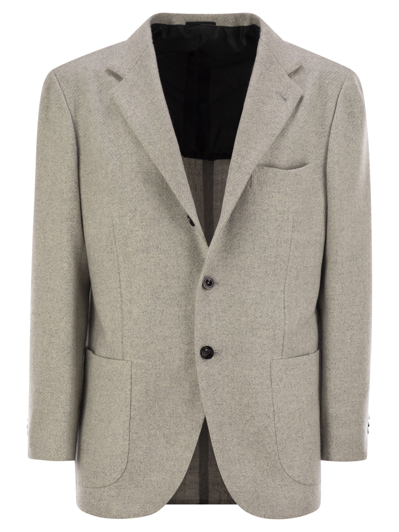 Single-breasted Cashmere Jacket