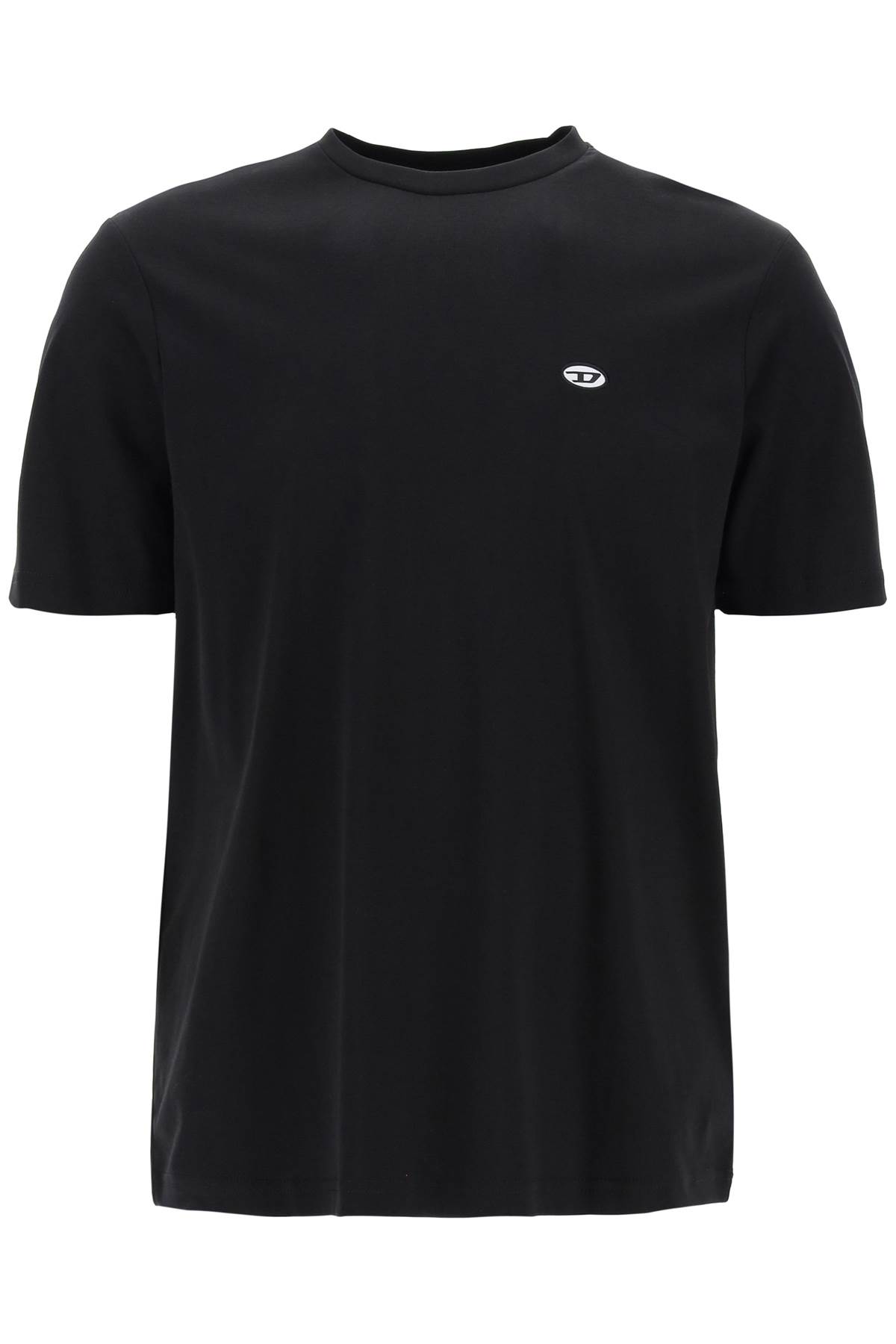 Shop Diesel T-just-doval-pj Crewneck T-shirt In Xx Black