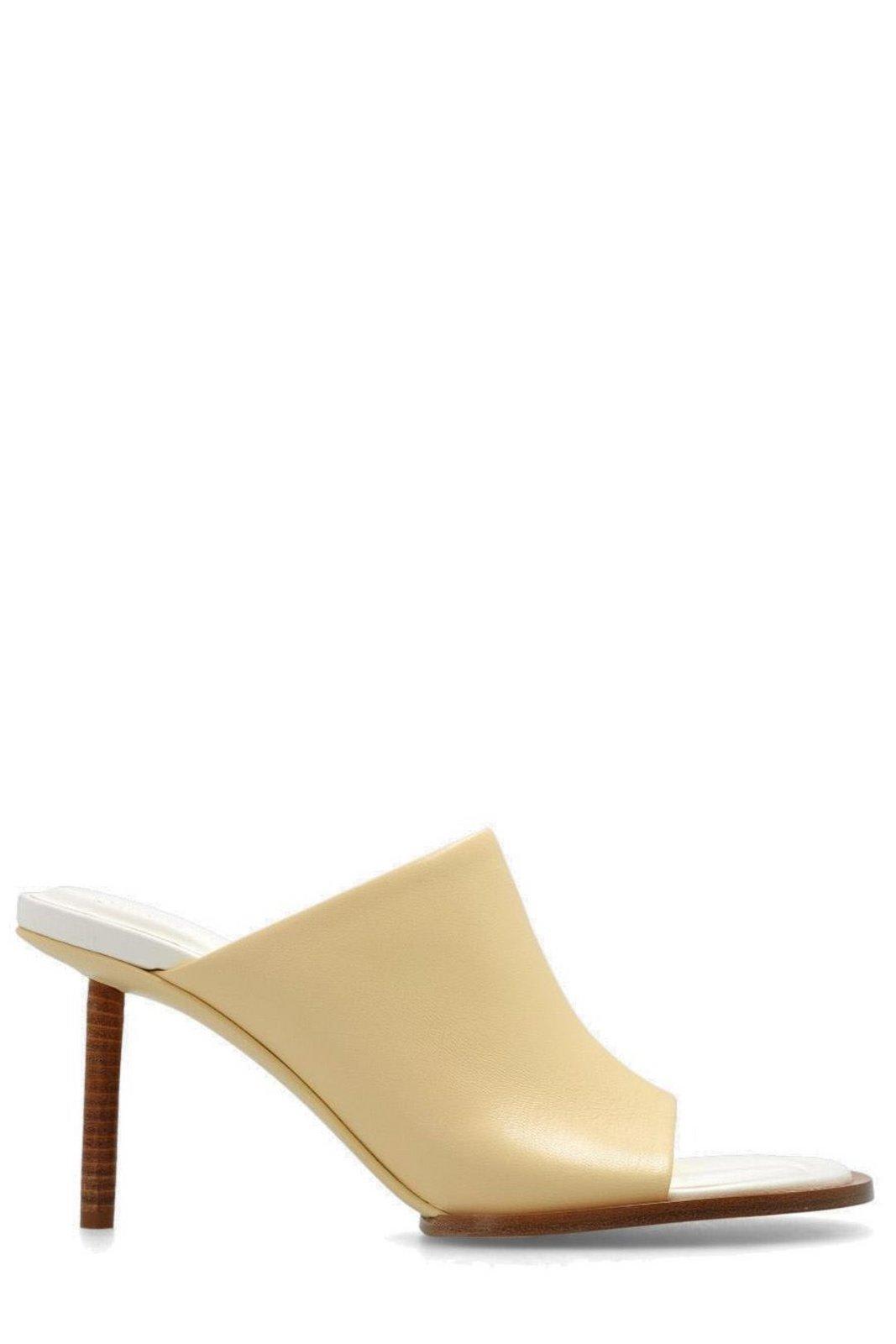 Rond Carre Heeled Mules