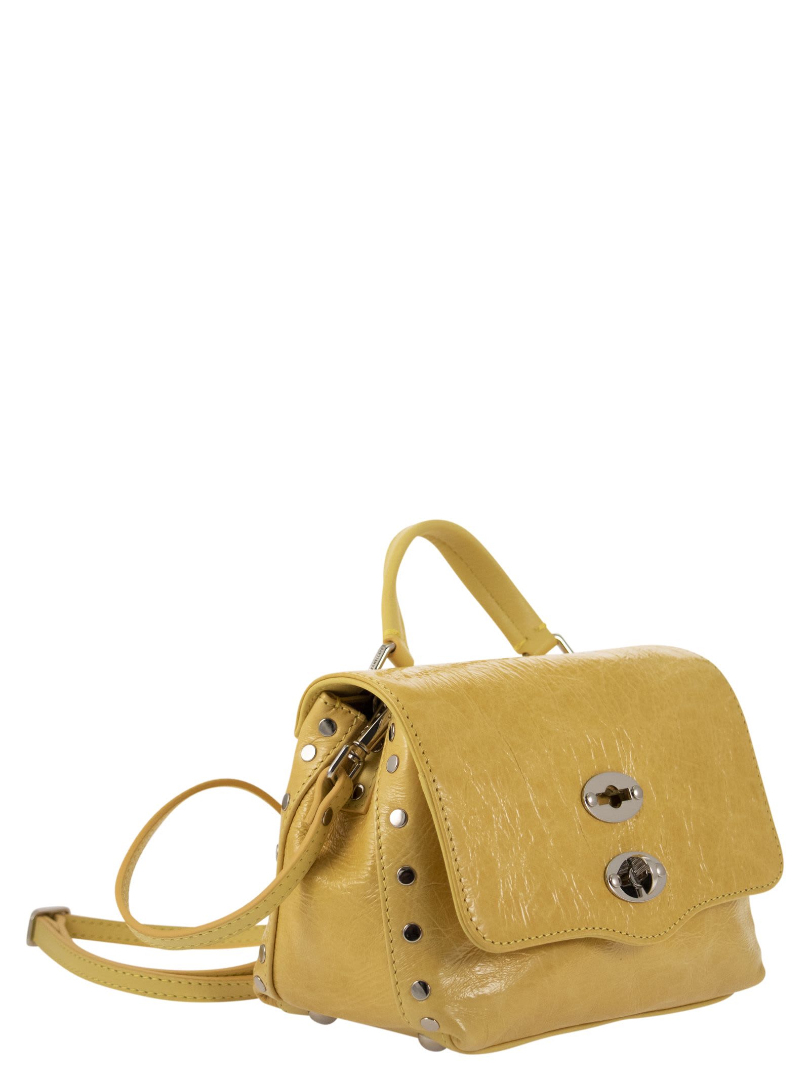 Shop Zanellato Postina City Of Angels - Baby Handbag In Yellow