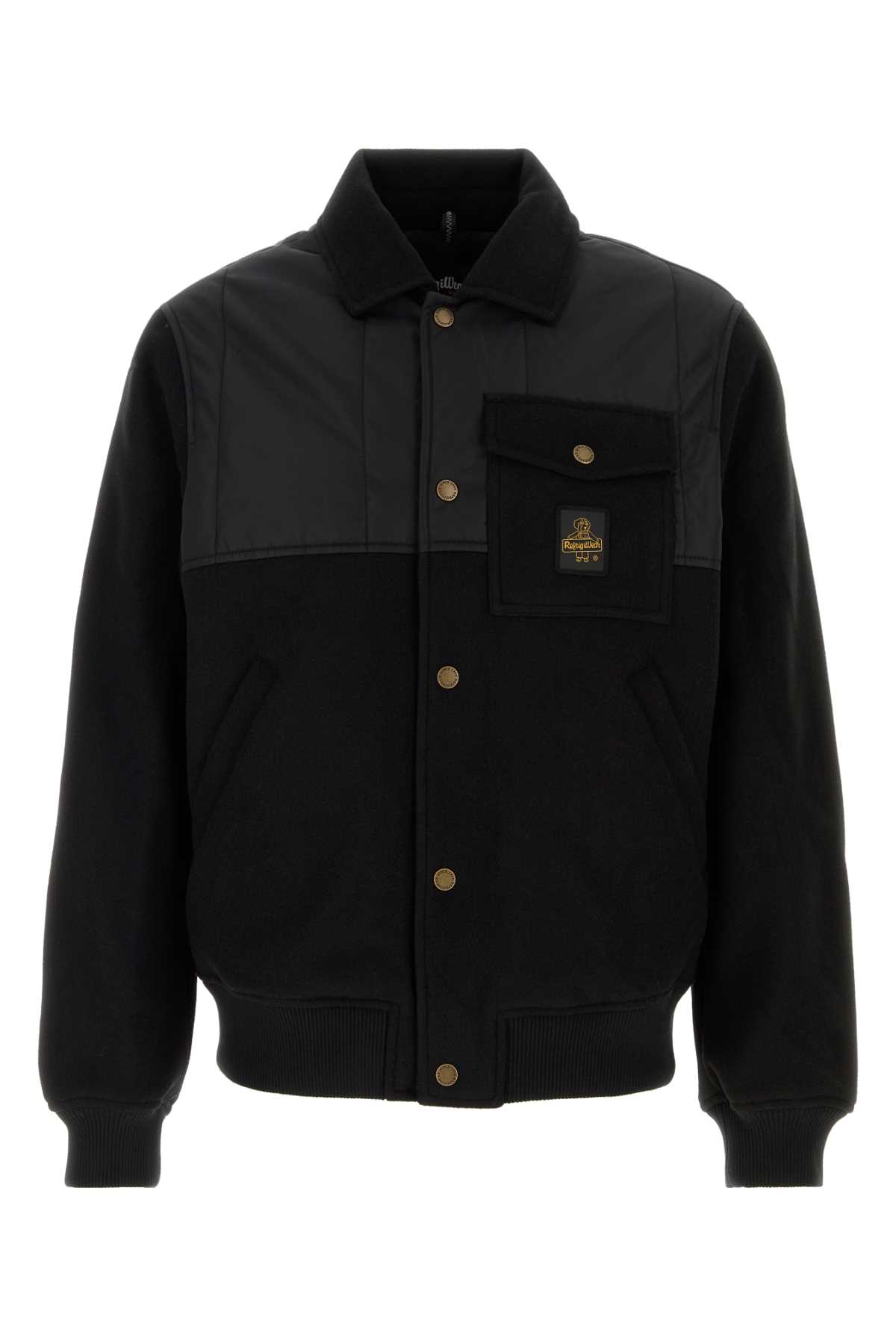 Black Nylon Dorian Padded Jacket