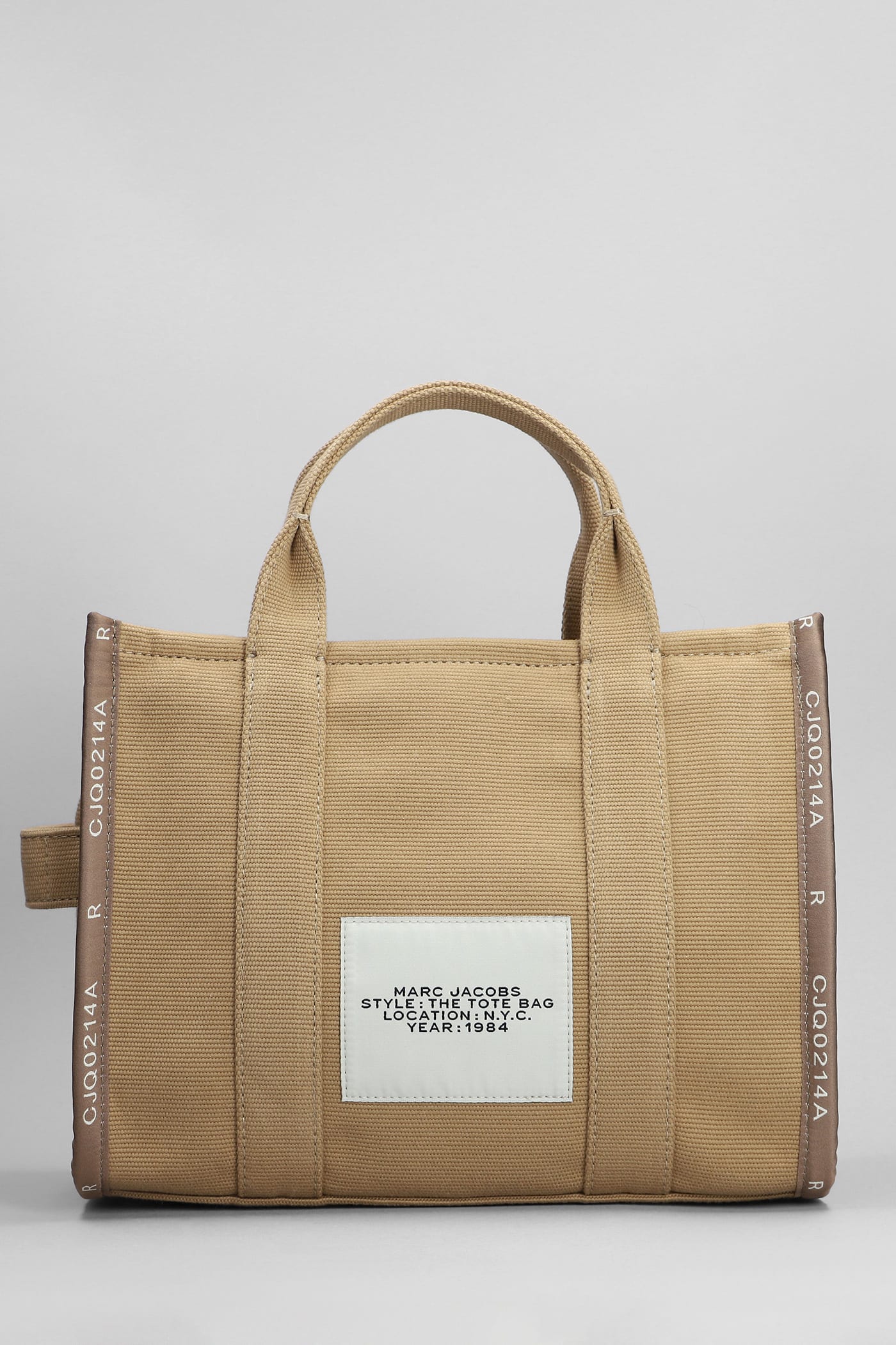 Shop Marc Jacobs The Medium Tote Tote In Camel Cotton