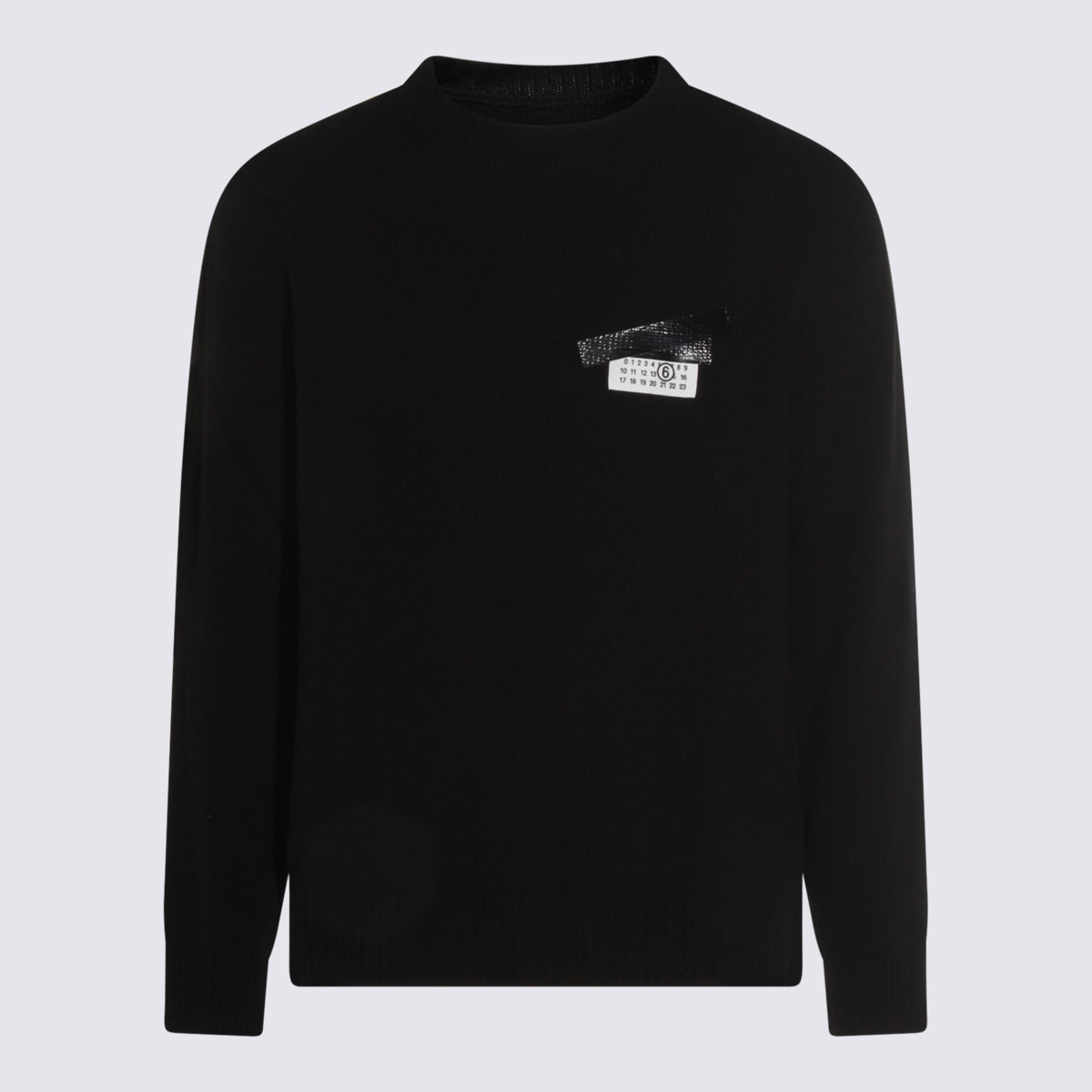 Black Wool Knitwear