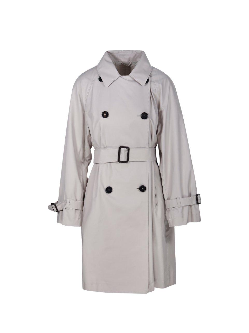 MAX MARA THE CUBE DOUBLE-BREASTED BELTED COAT