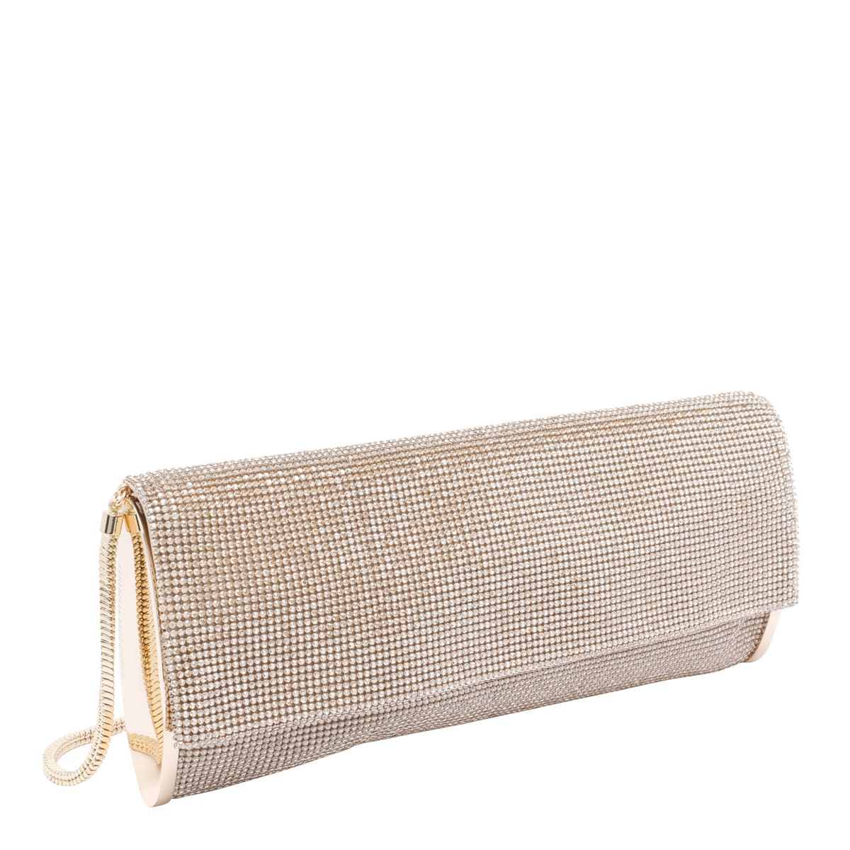 Benedetta Bruzziches Women Kate Crystal Crossbody Bag In Gold
