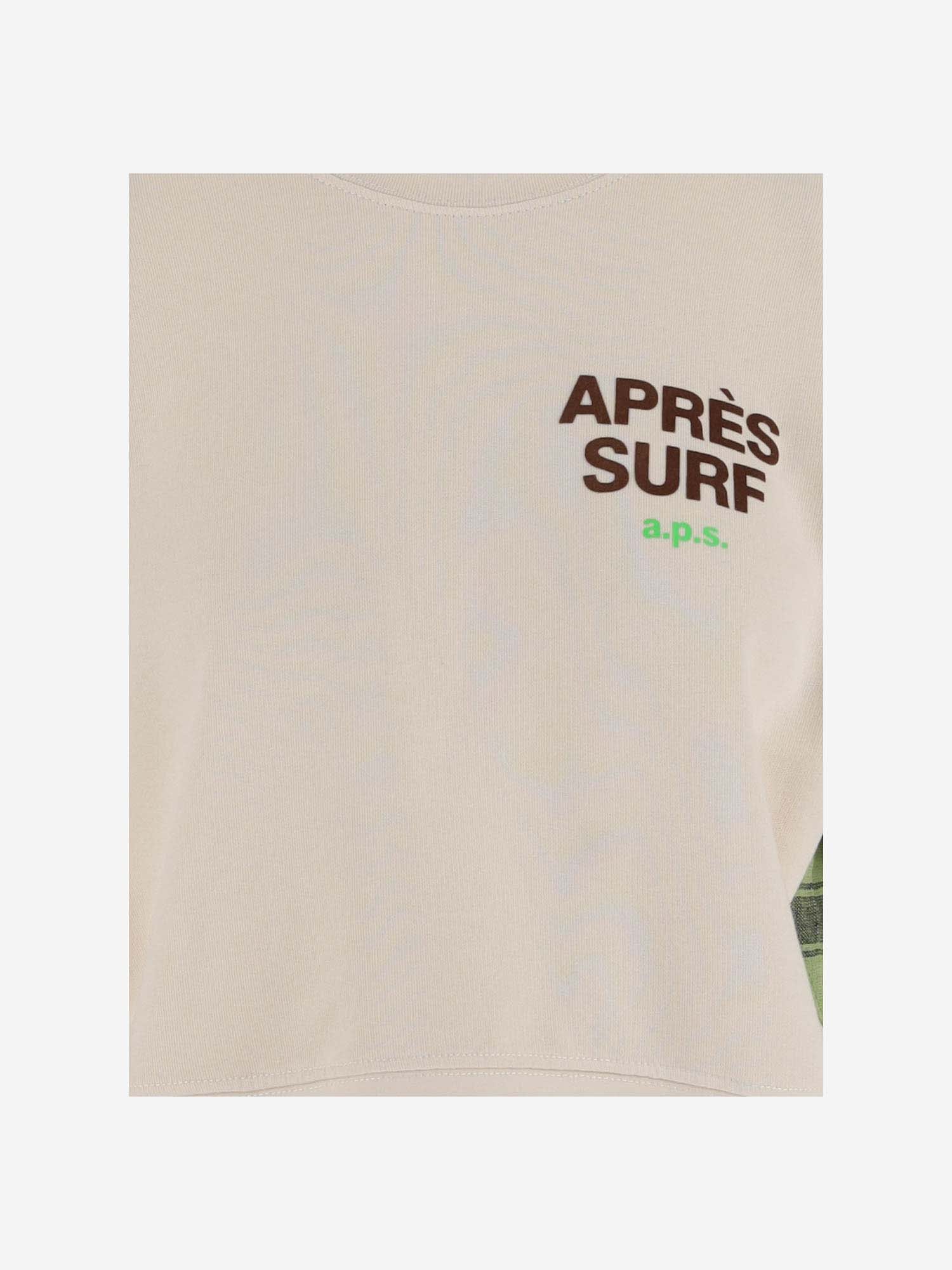 Shop Après Surf Cotton Sweatshirt With Logo In Red