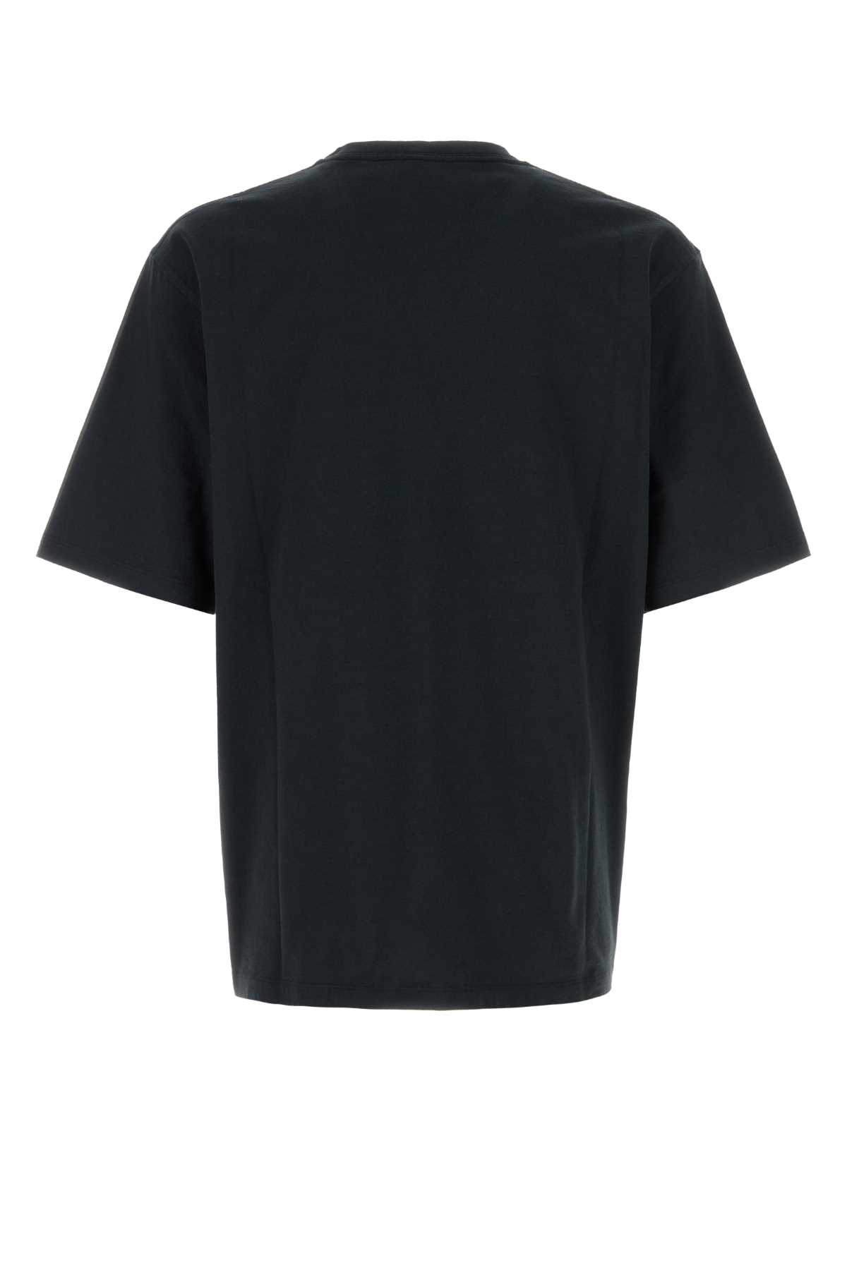 ALEXANDER MCQUEEN TWO-TONE COTTON T-SHIRT