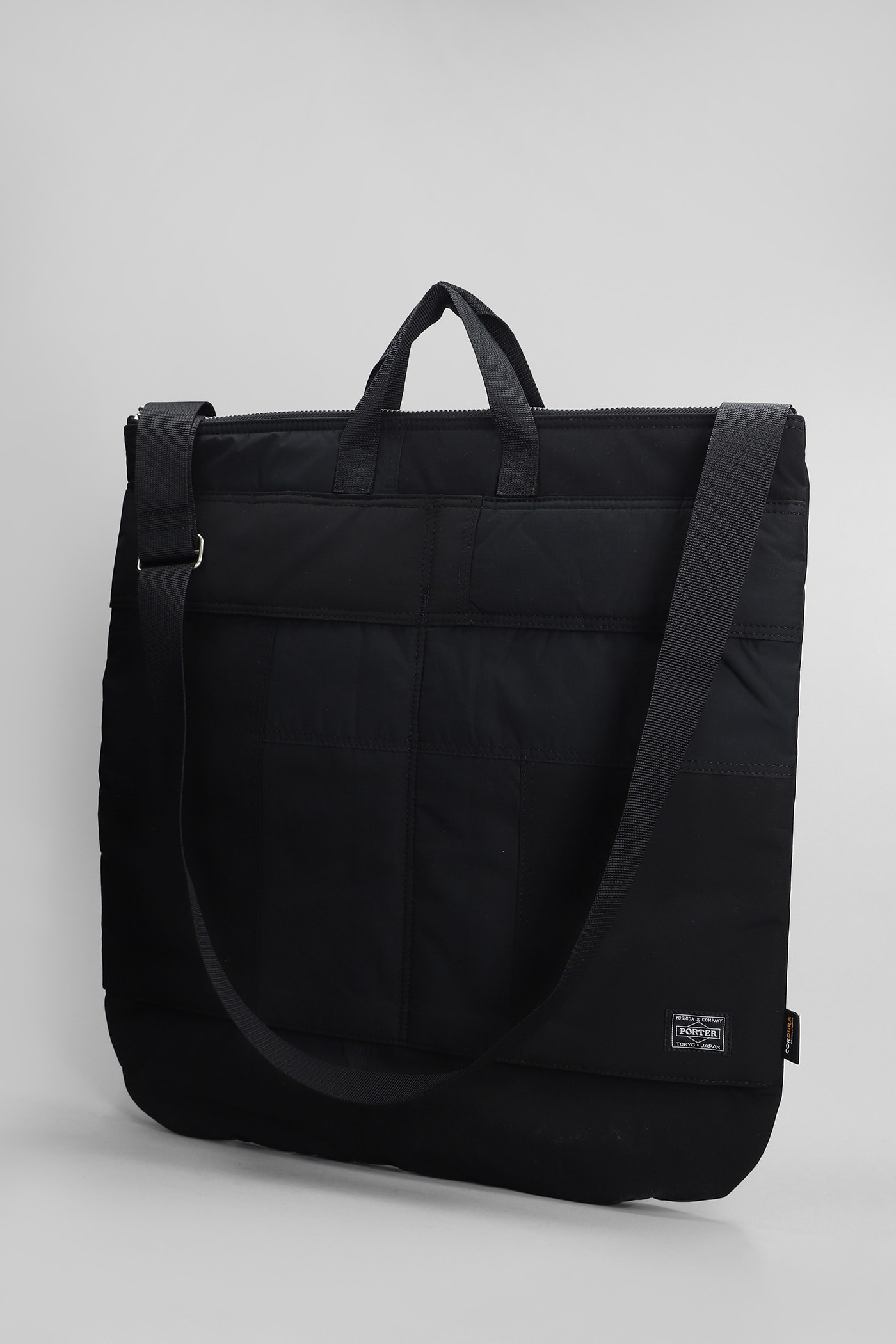 Shop Comme Des Garçons Homme Deux Tote In Black Cotton