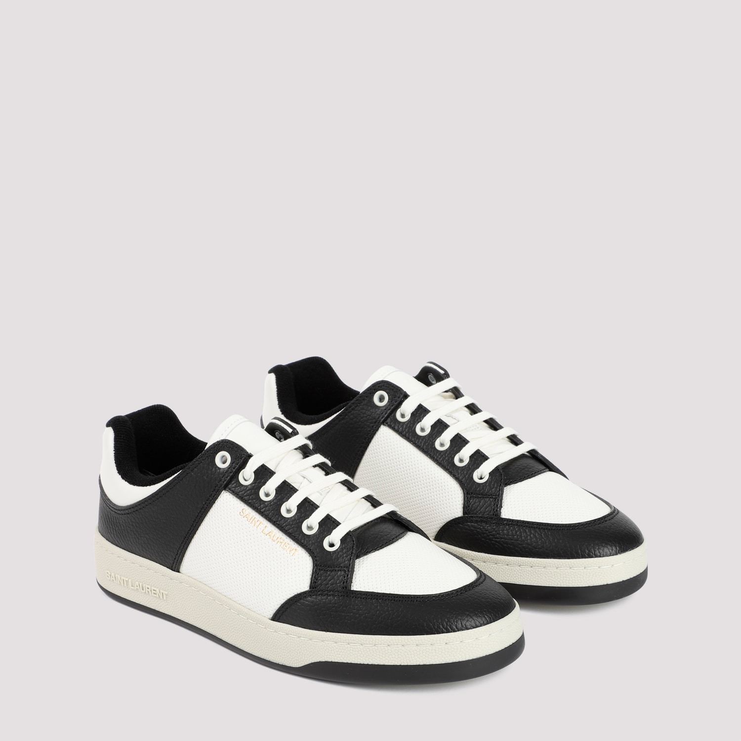 Saint Laurent 61 Sneakers In White