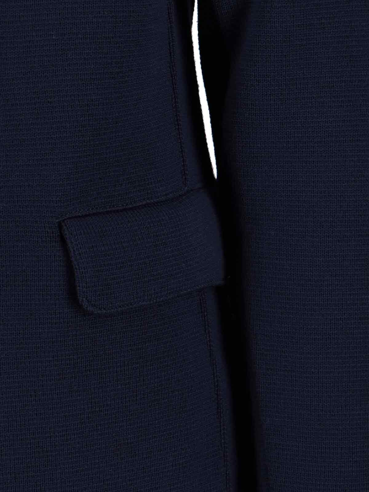 Lardini Double-breasted Jacket Flap Pockets In Blue