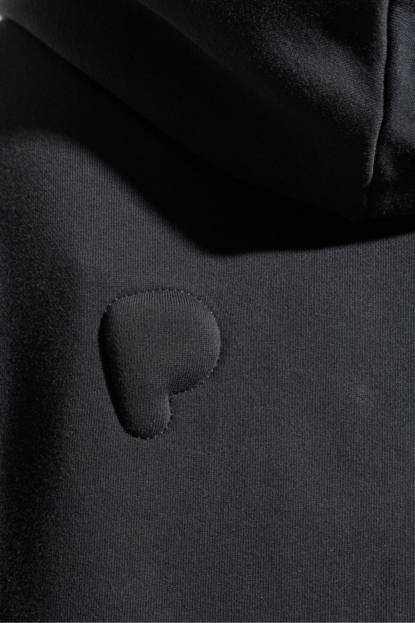 Ps By Paul Smith Ps Paul Smith Ps Happy Cotton Hoodie In Black
