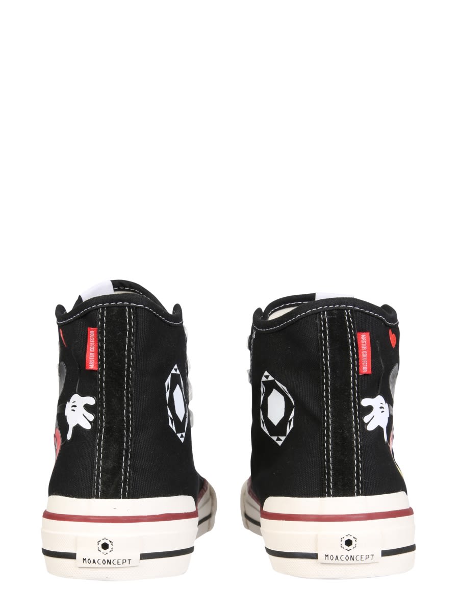 Shop Moa Master Of Arts High-top Master Collector Sneakers In Black