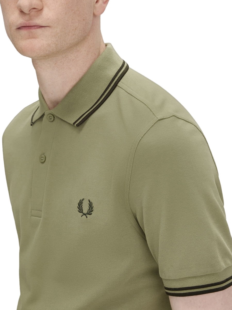 Fred Perry M3600" Polo Shirt In Green