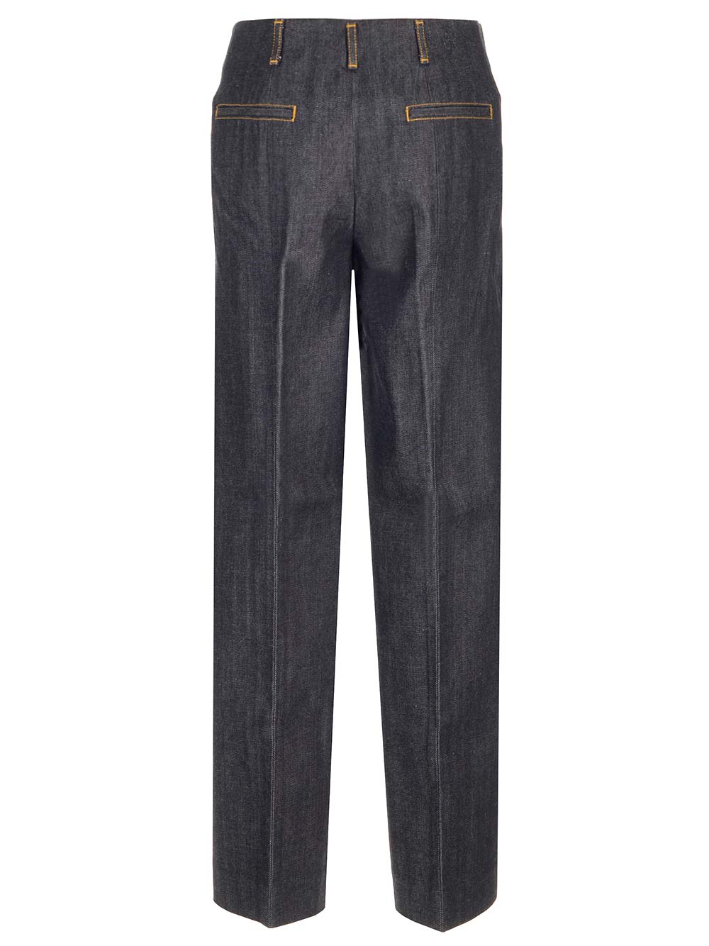 Tory Burch Princess Seam Denim Dark Indigo In Blue