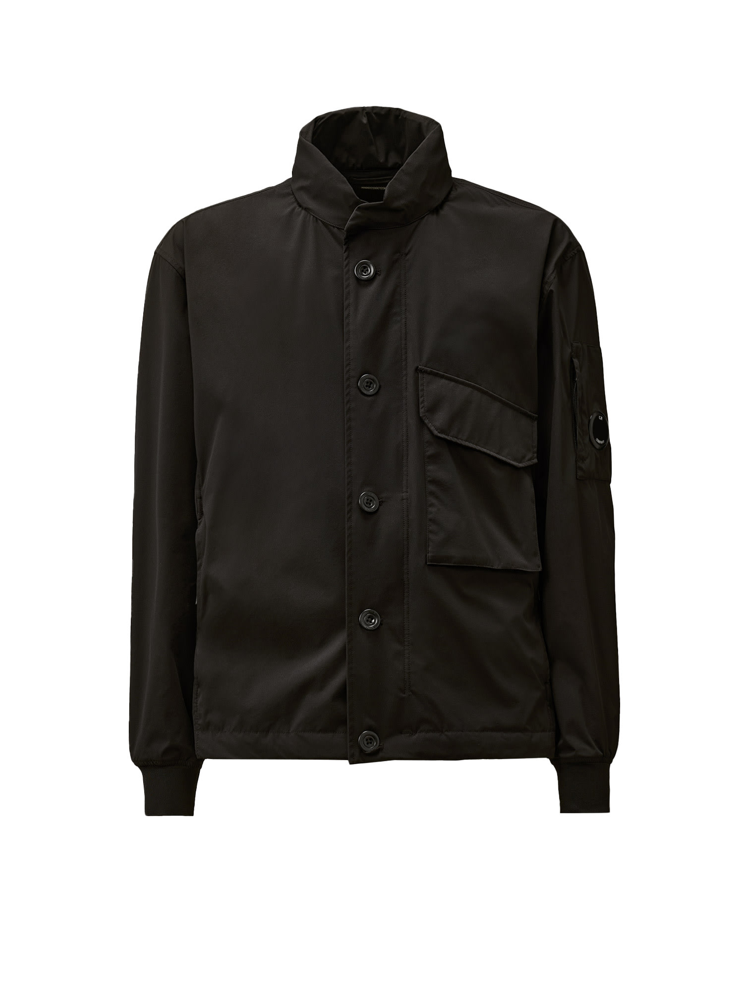 C.p. Company Utility Jacket With High Collar And Pockets