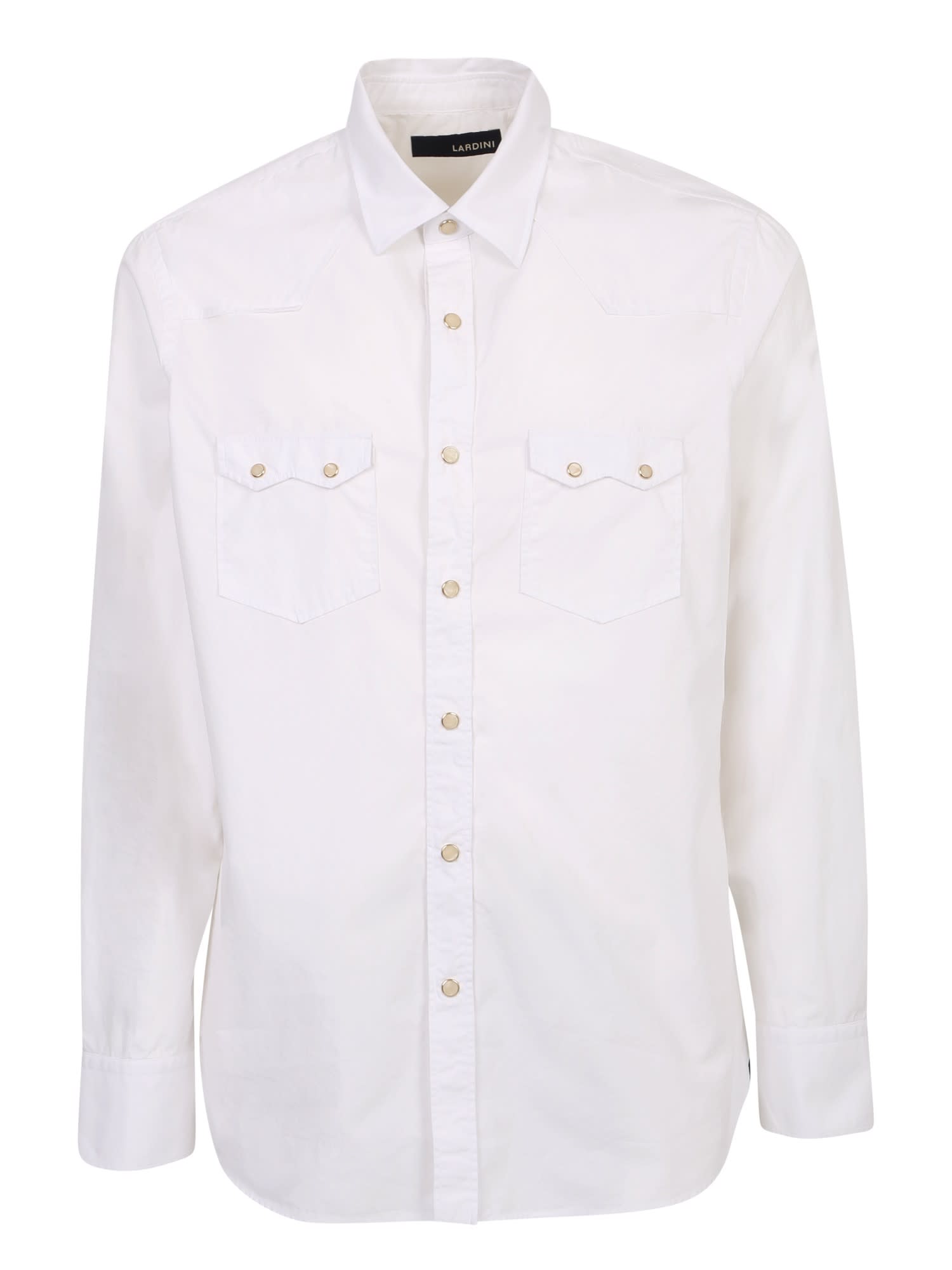 Lardini Long-sleeve Cotton Shirt