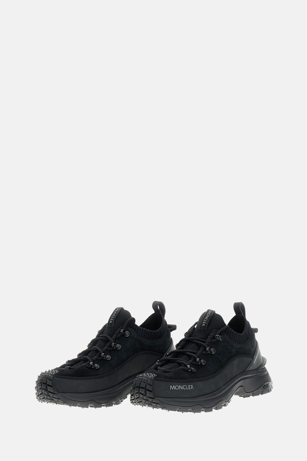Moncler Sneaker Trailgrip Lite2 Black Men In Black