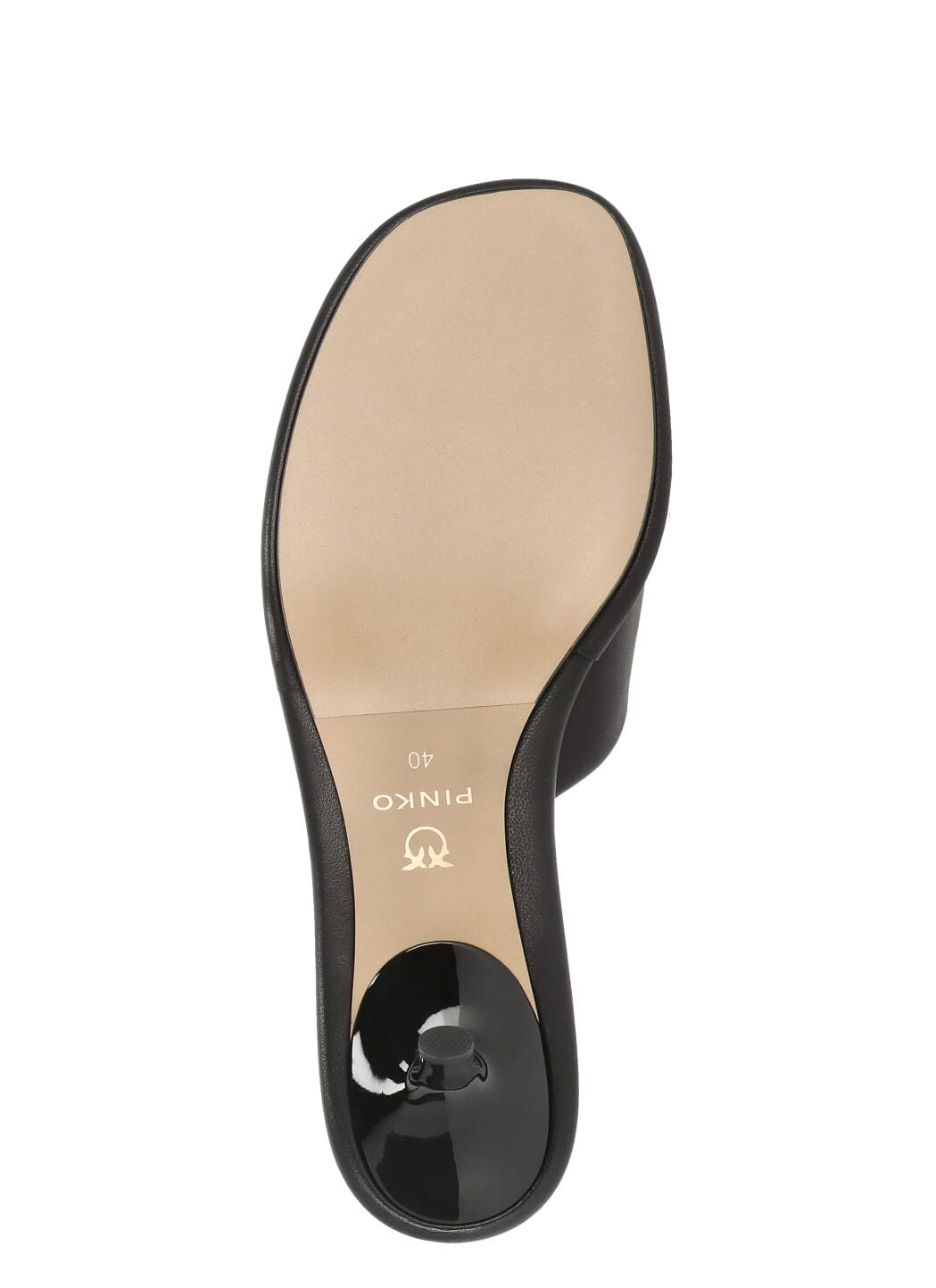 Shop Pinko Tara Slippers In Black