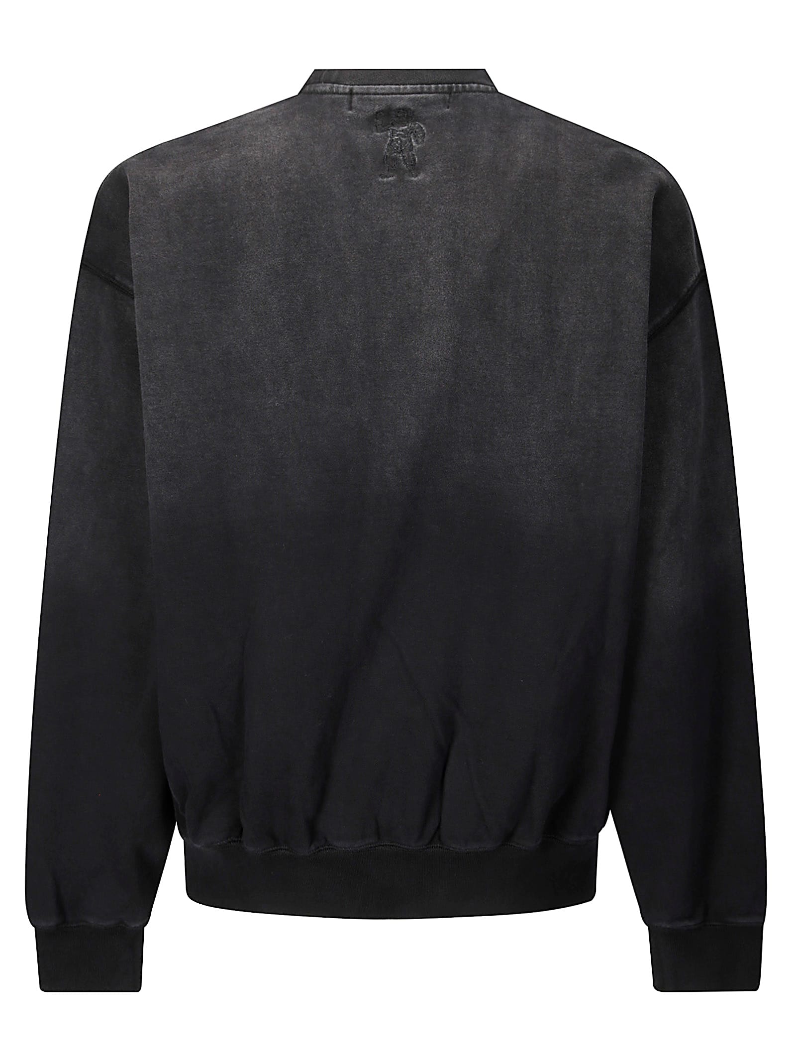Billionaire Boys Club Oversized Arch Logo Crewneck Sweatshirt In Black