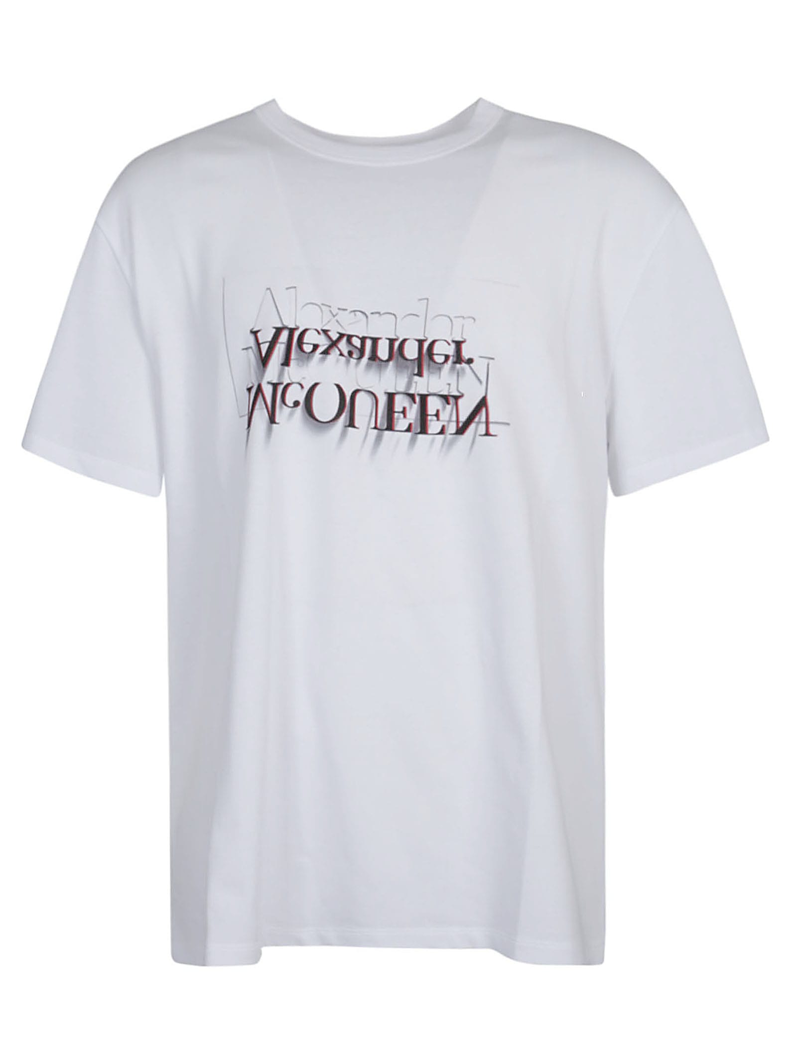 Alexander McQueen Upside Down Logo T-shirt