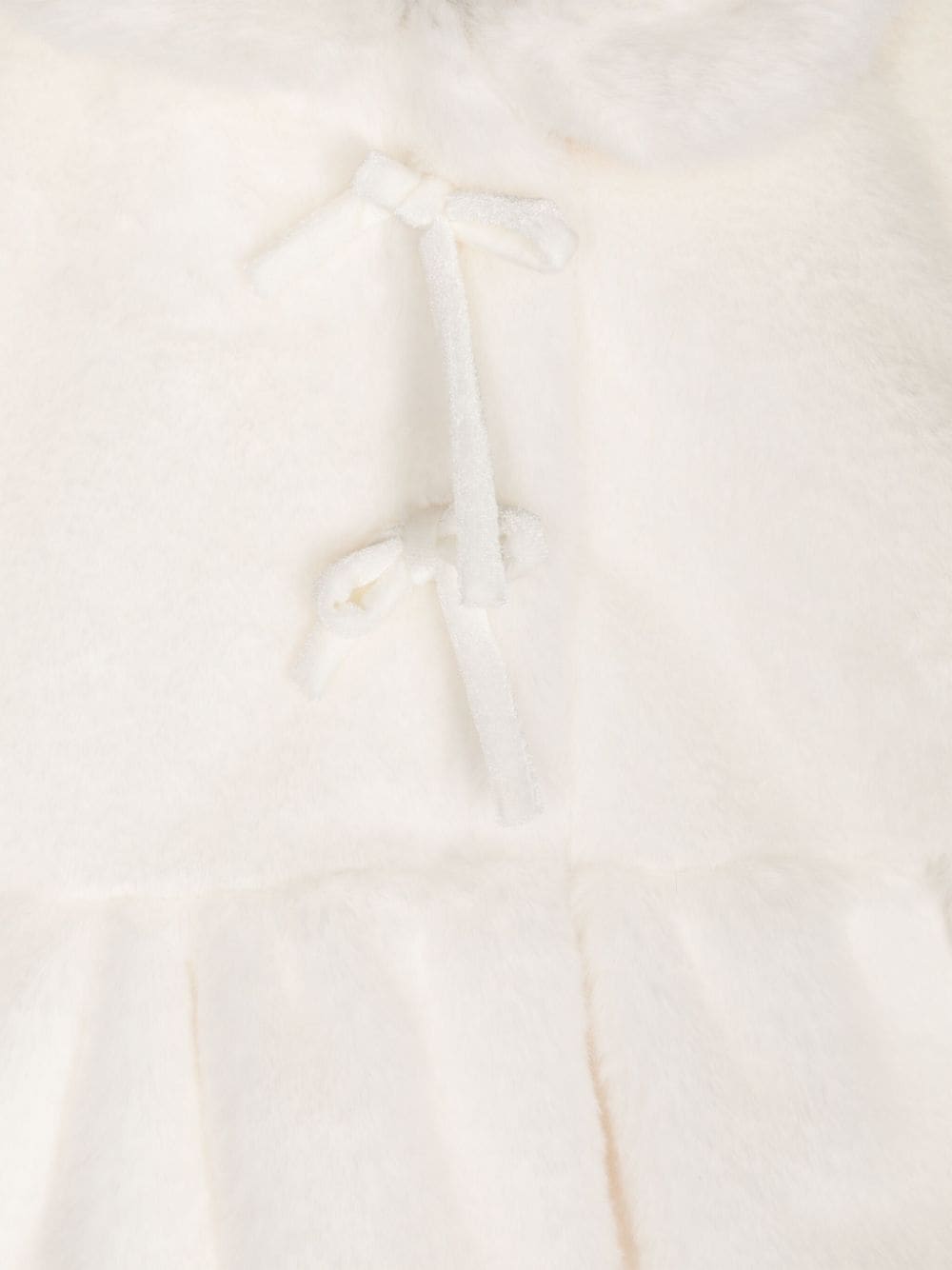 Shop Monnalisa Cream Coat Baby Girl