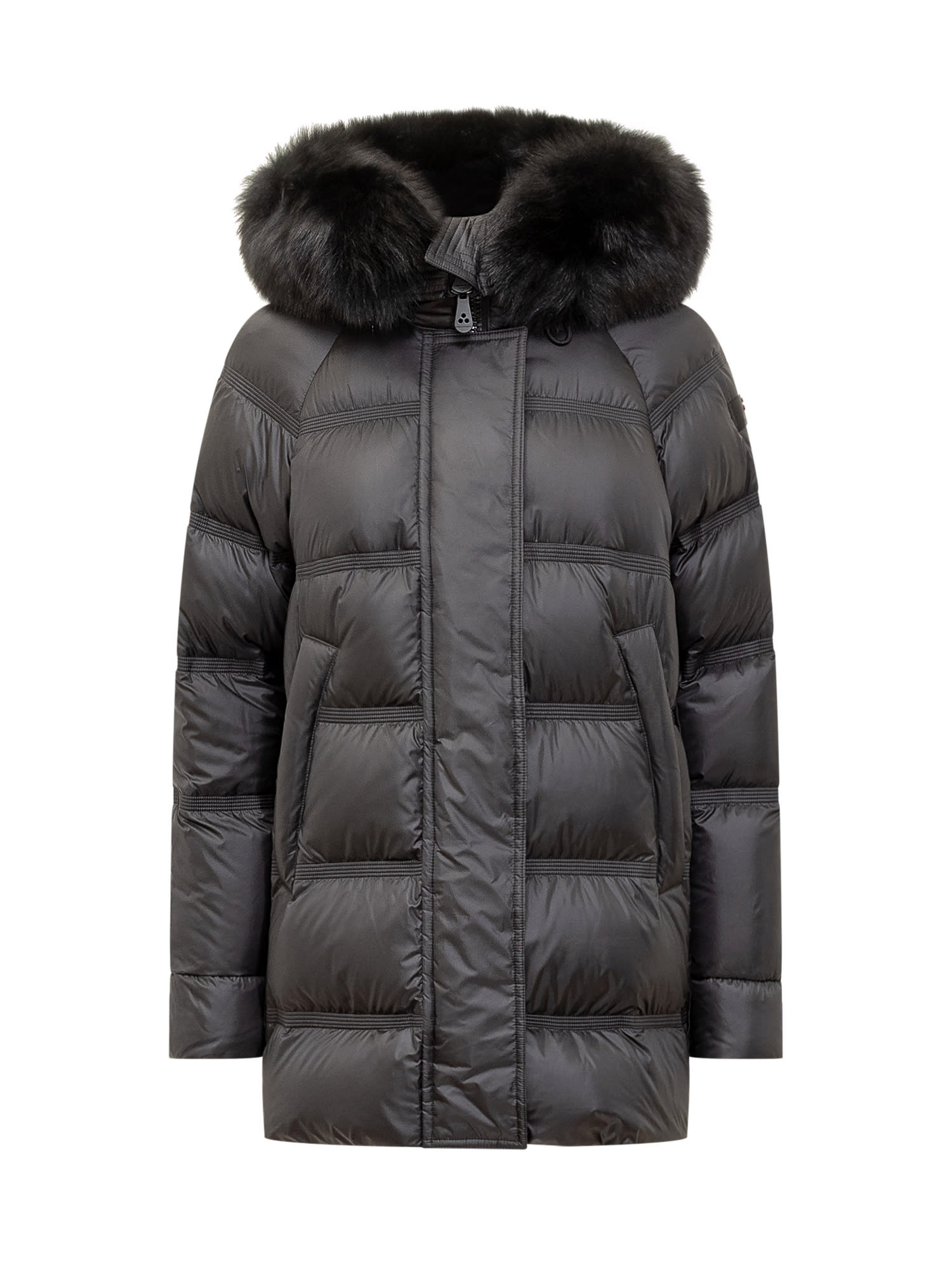 Shop Peuterey Takan Down Jacket In Black