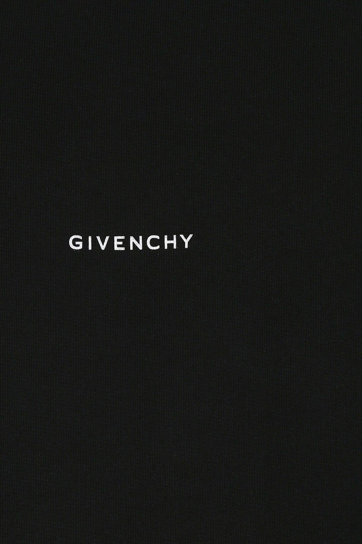 Shop Givenchy Black Cotton Sweatshirt