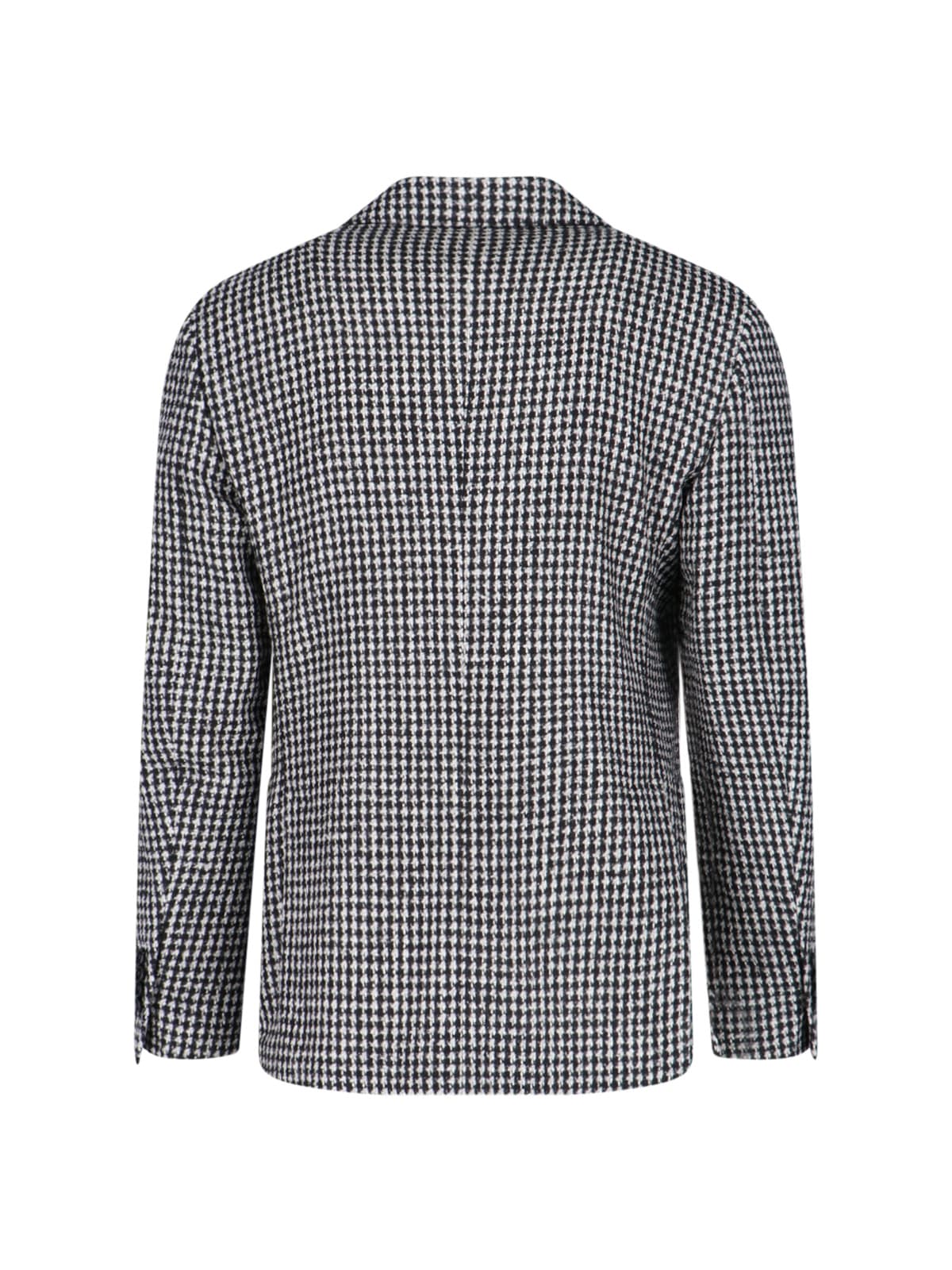 Shop Lardini Single-breasted Blazer In Gray