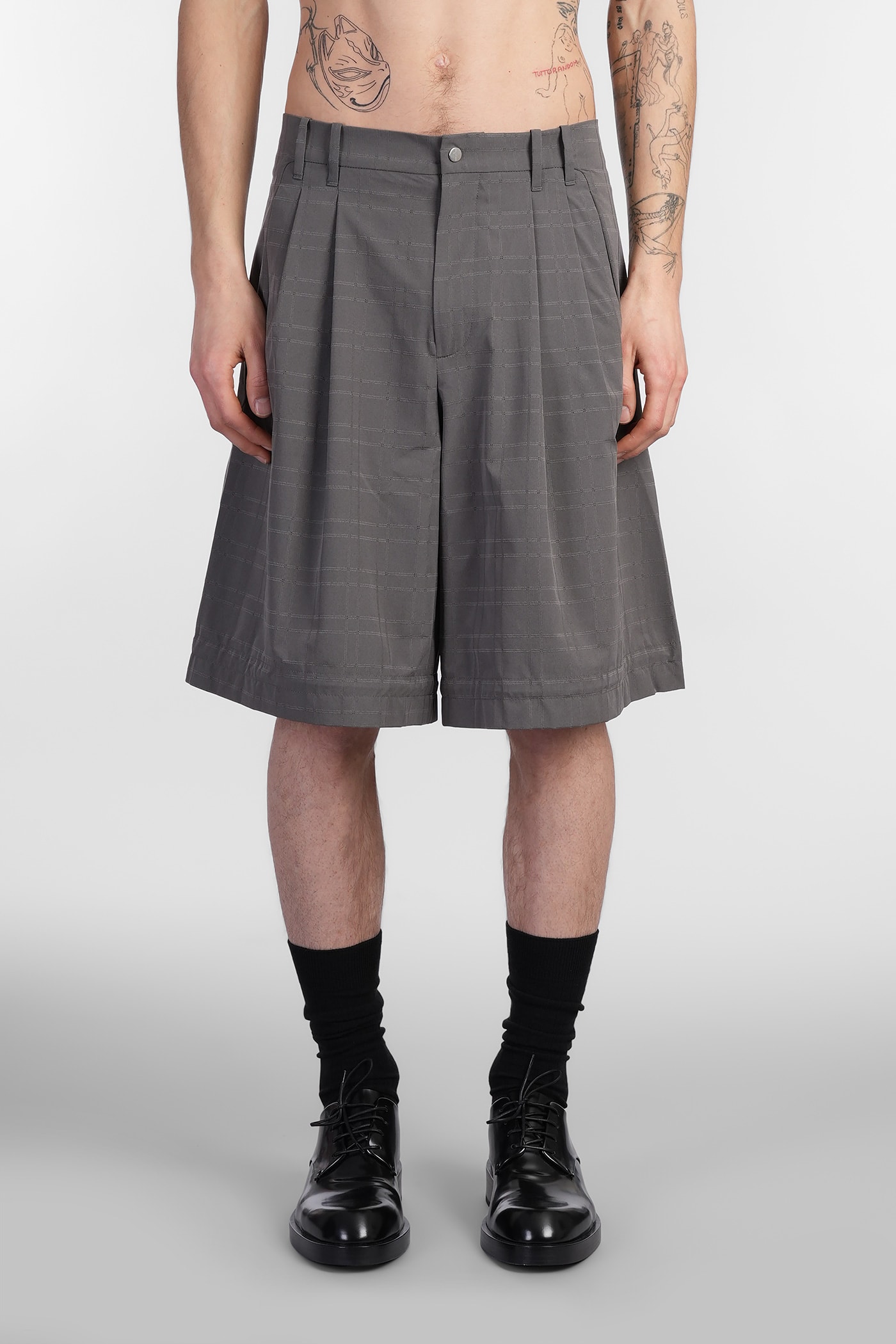 J.L-A.L J. L-A. L Mica Short Shorts In Grey Polyester