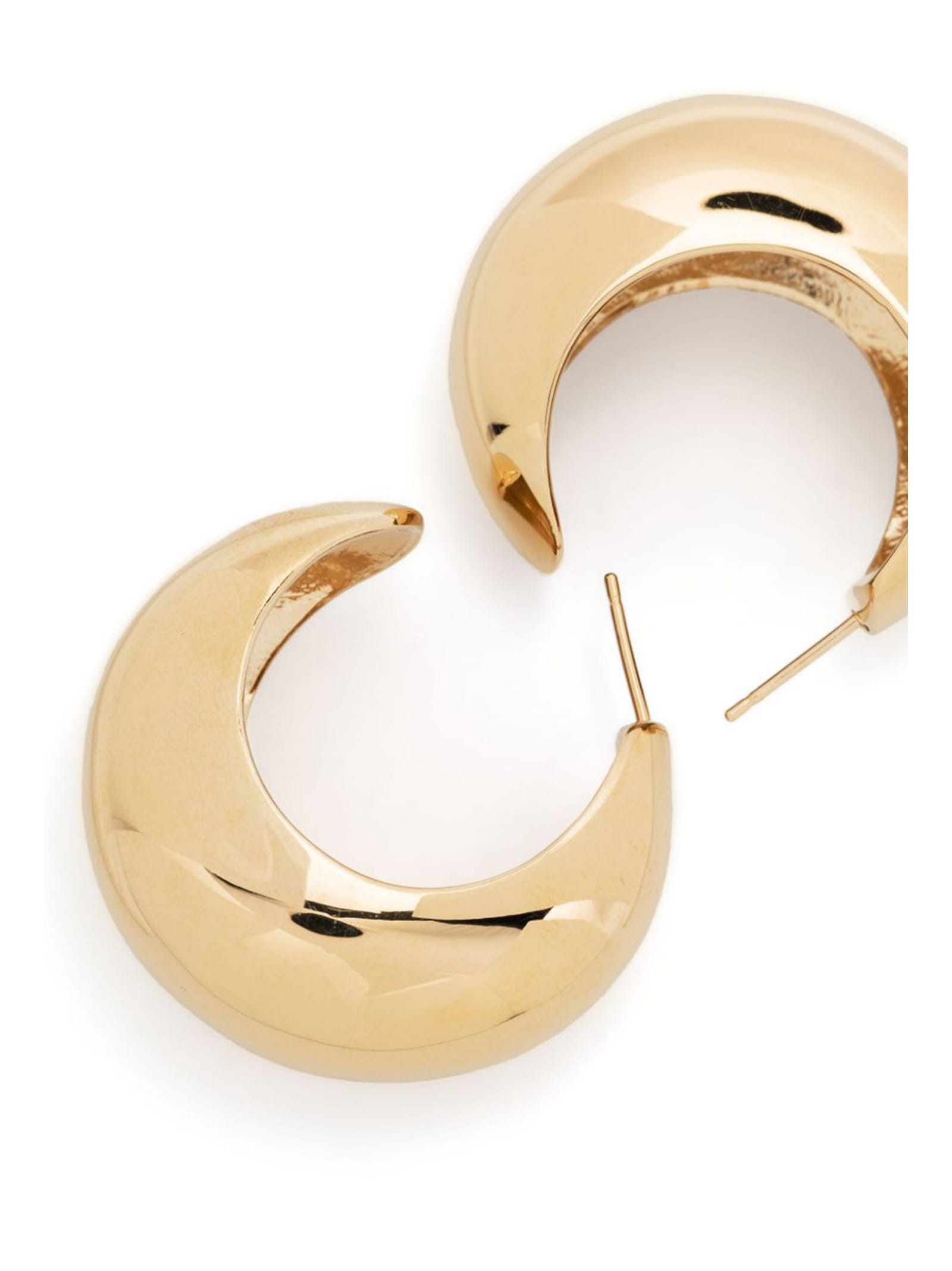 Shop Isabel Marant Crescent Earrings In Gold